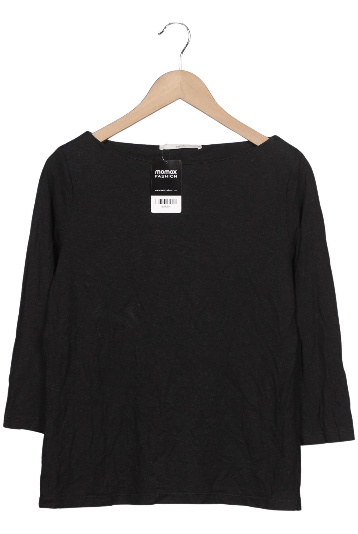 

Lanius Damen Langarmshirt, schwarz, Gr. 40