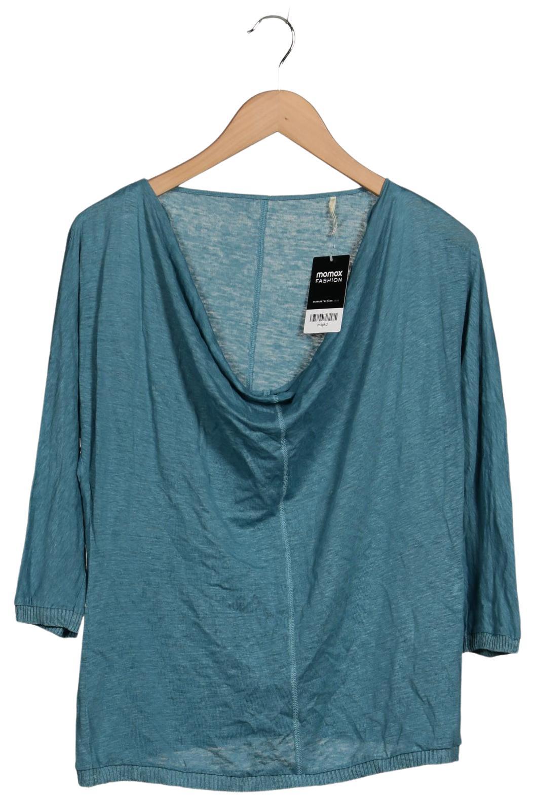 

Lanius Damen Langarmshirt, türkis, Gr. 36