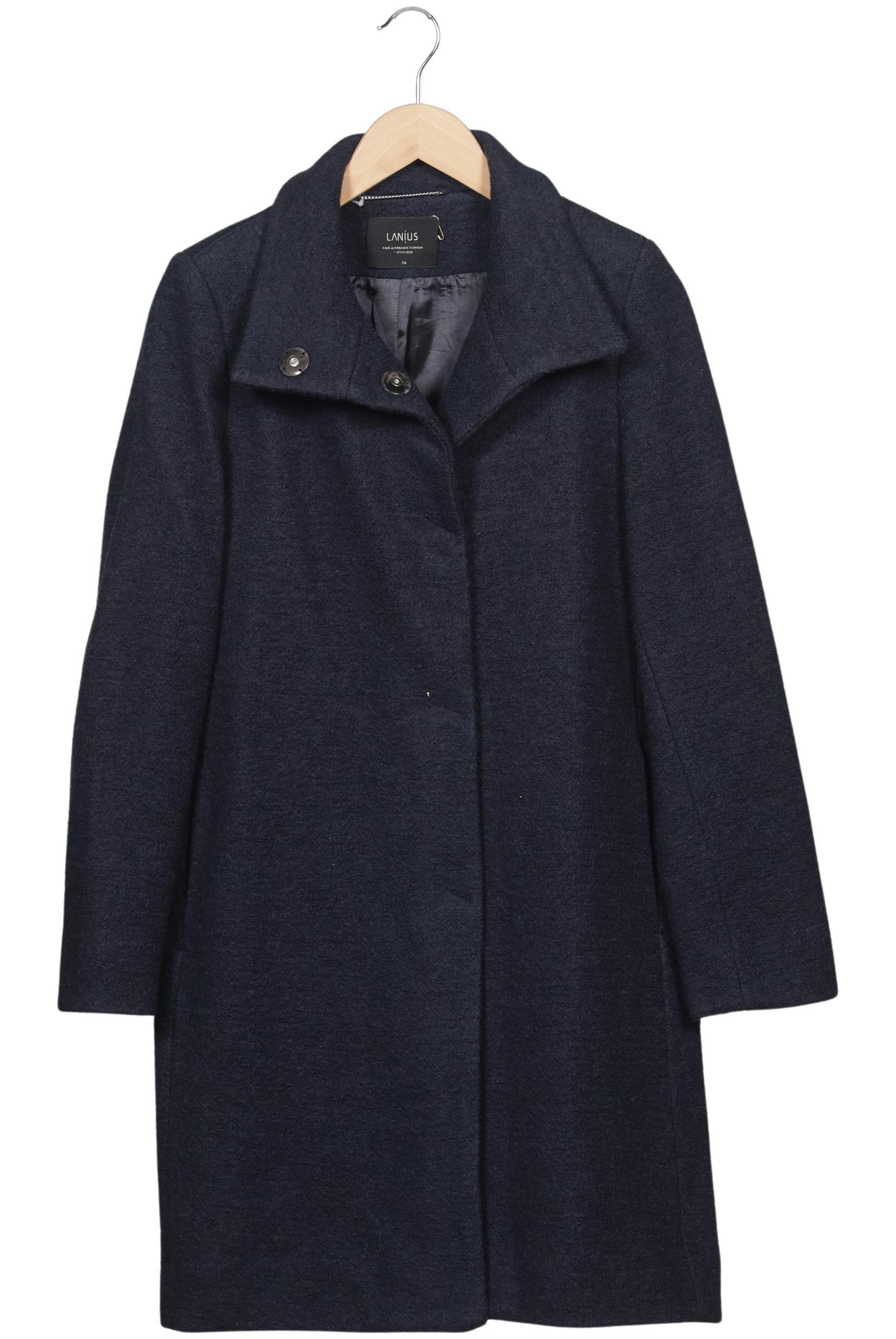 

Lanius Damen Mantel, marineblau, Gr. 36