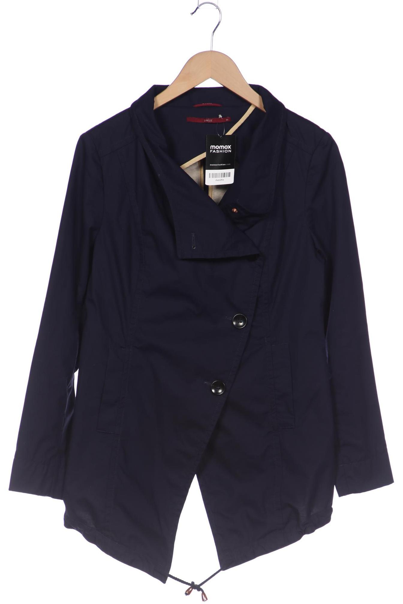 

Lanius Damen Mantel, marineblau, Gr. 36