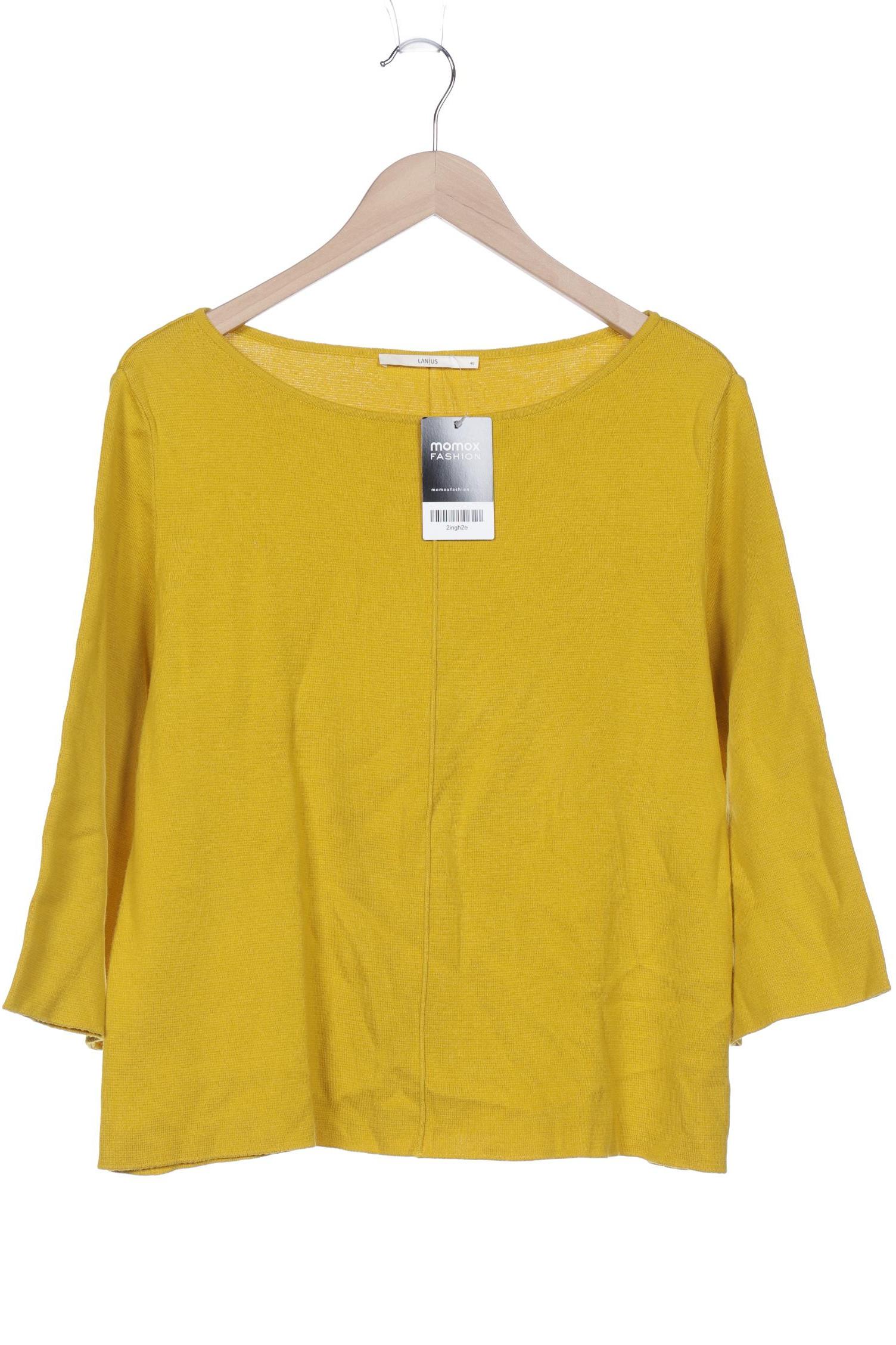 

Lanius Damen Pullover, gelb, Gr. 40