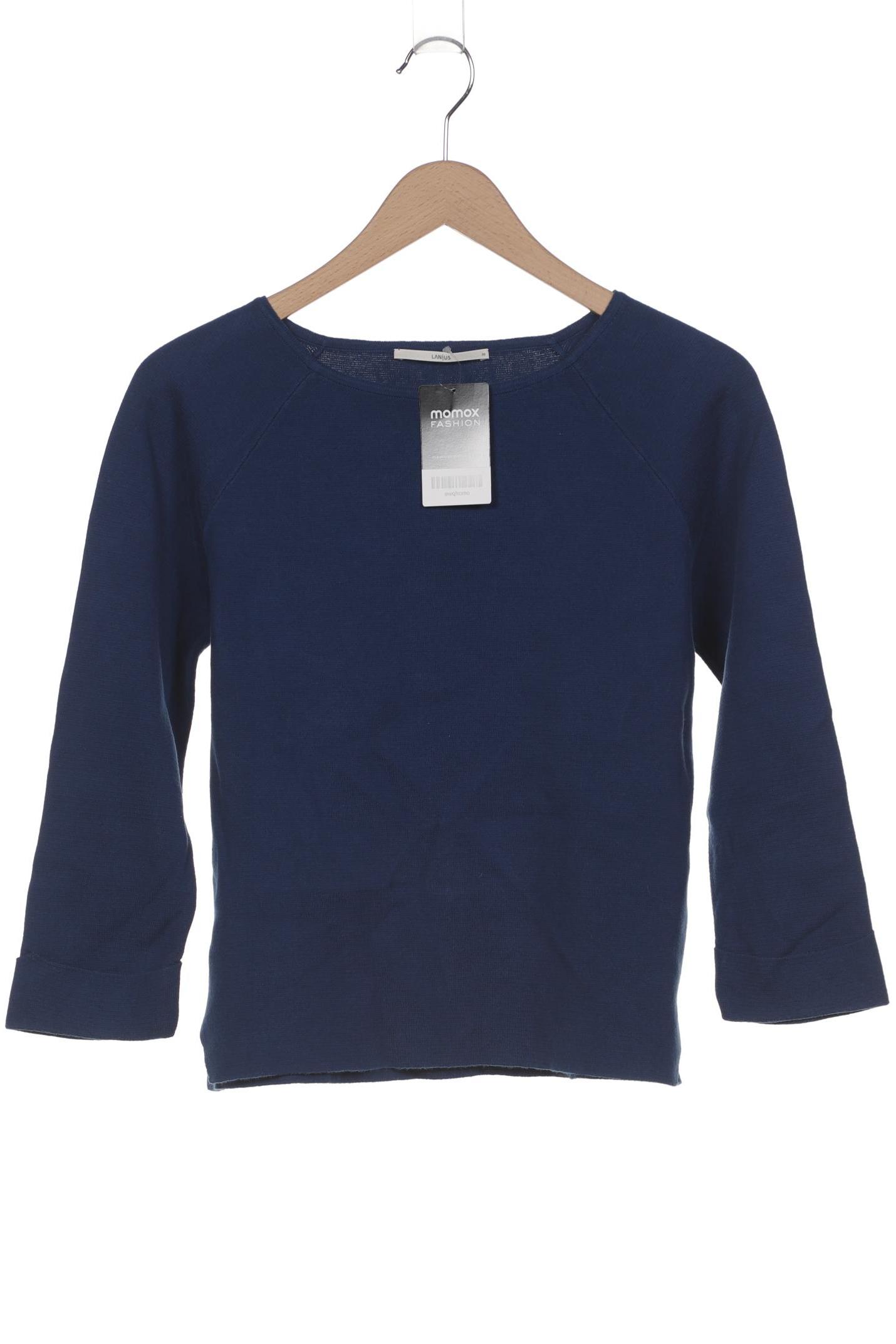 

Lanius Damen Pullover, marineblau, Gr. 36