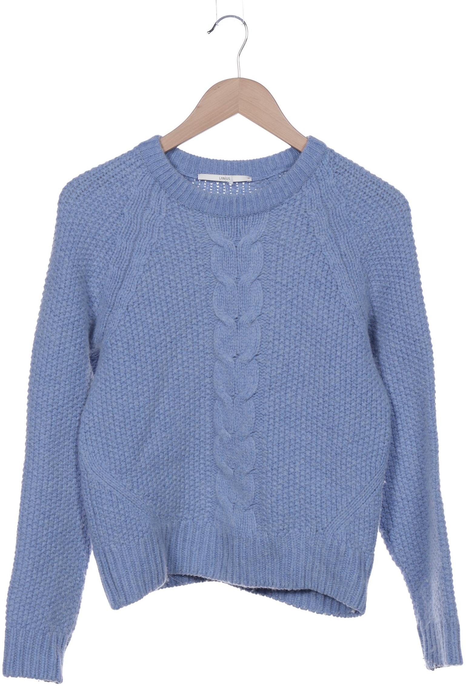 

Lanius Damen Pullover, blau, Gr. 36