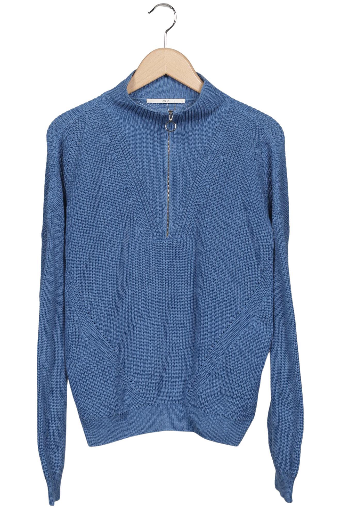 

Lanius Damen Pullover, blau, Gr. 34