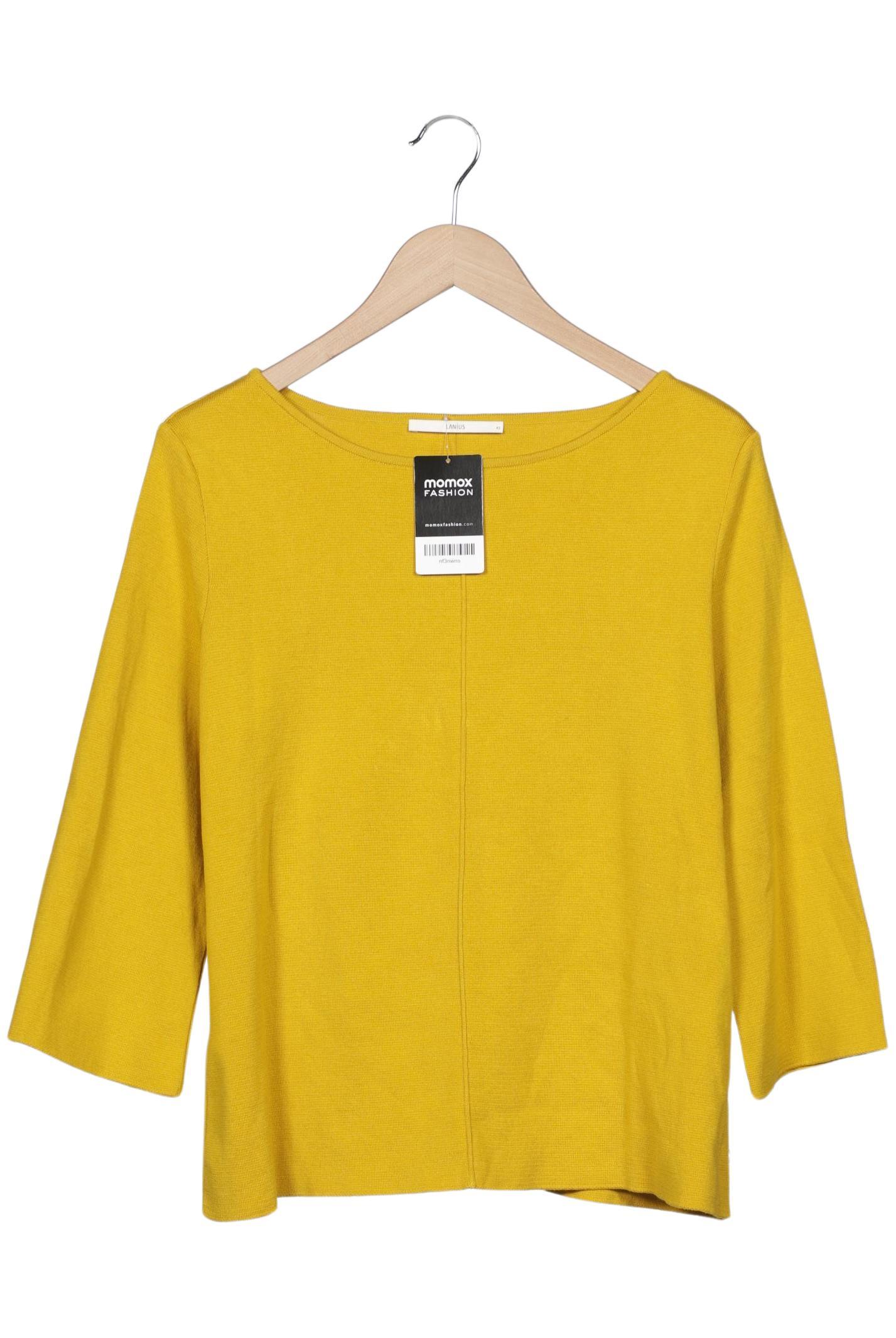 

Lanius Damen Pullover, gelb, Gr. 42