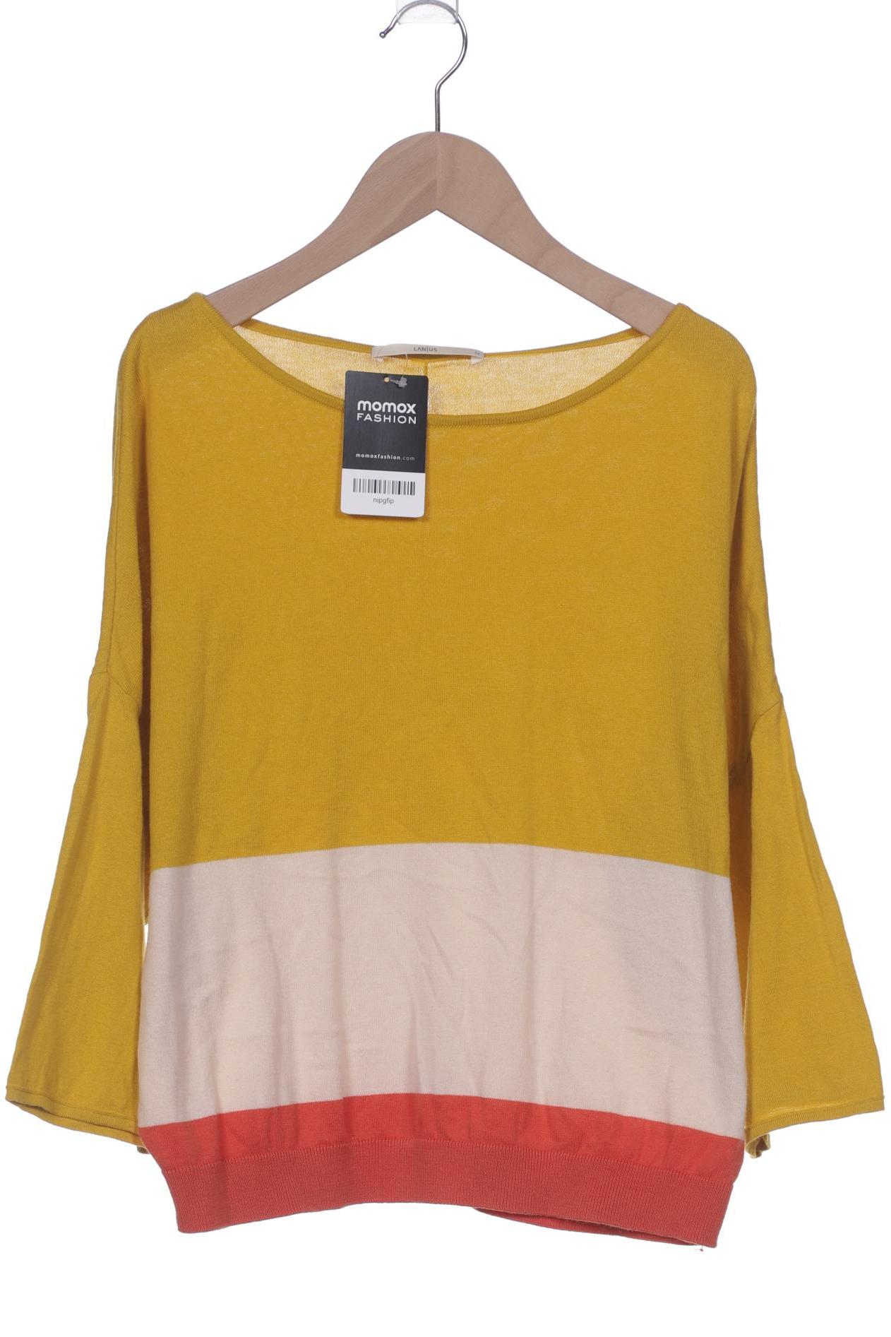 

Lanius Damen Pullover, gelb, Gr. 34