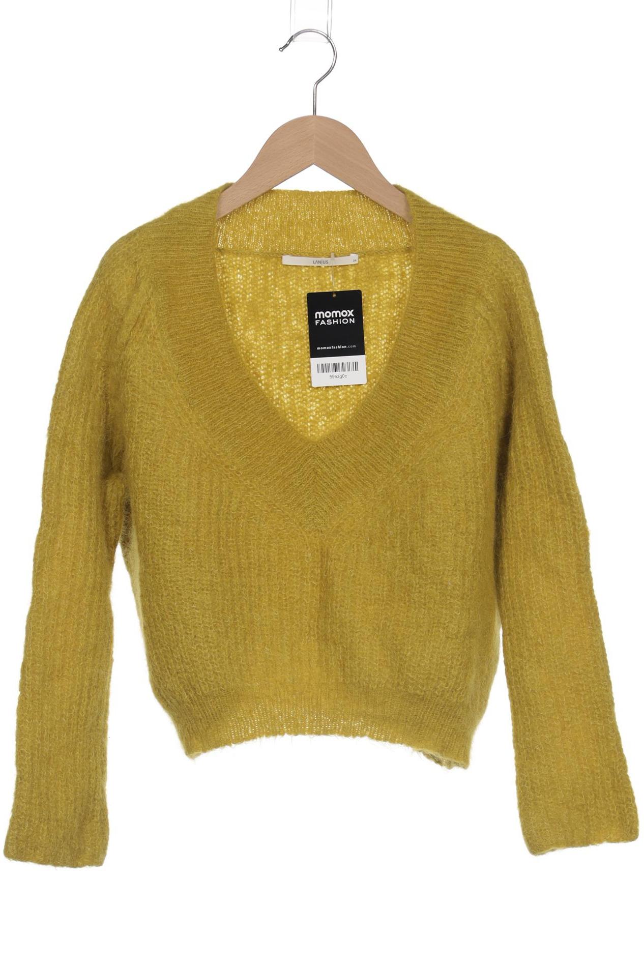 

Lanius Damen Pullover, gelb, Gr. 34