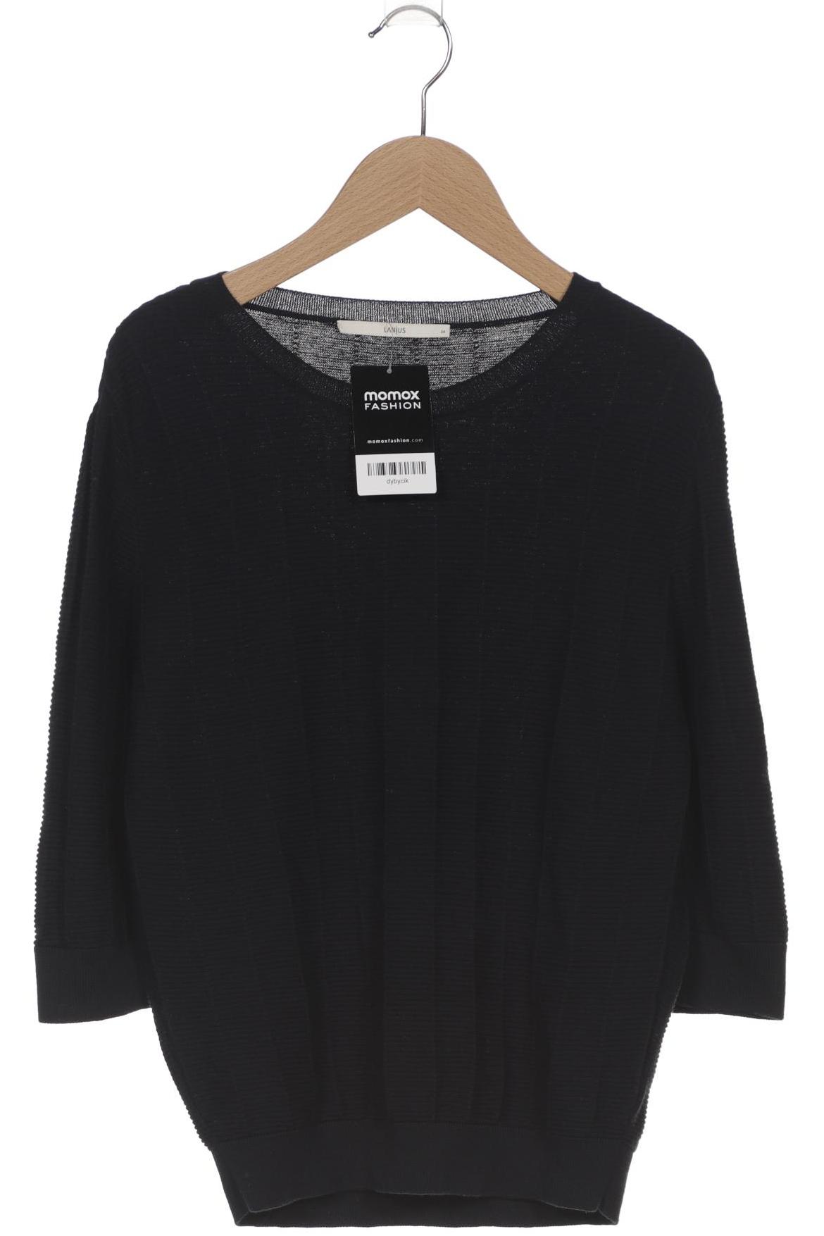 

Lanius Damen Pullover, marineblau, Gr. 34