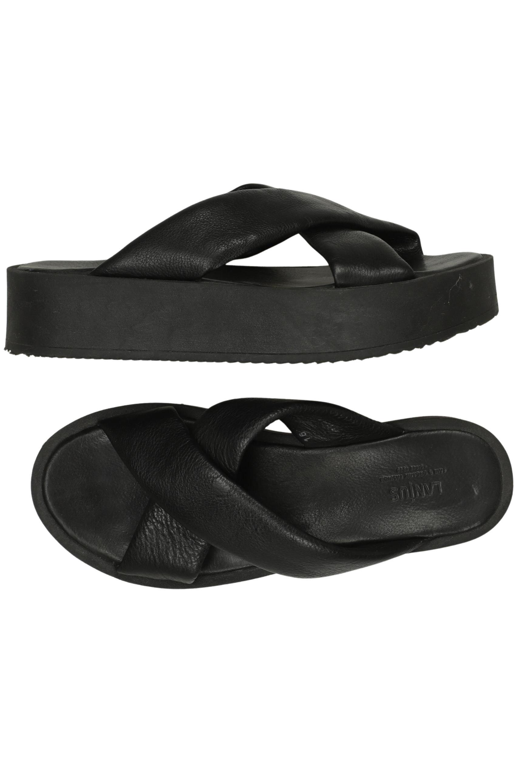 

Lanius Damen Sandale, schwarz, Gr. 40