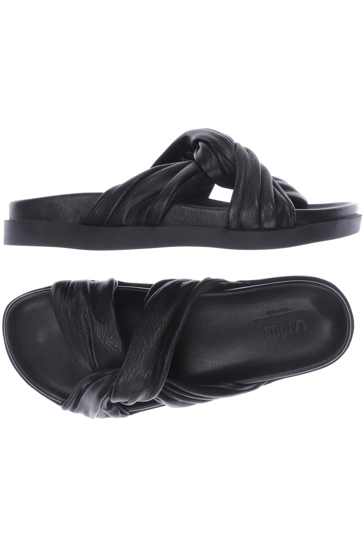 

Lanius Damen Sandale, schwarz, Gr. 38
