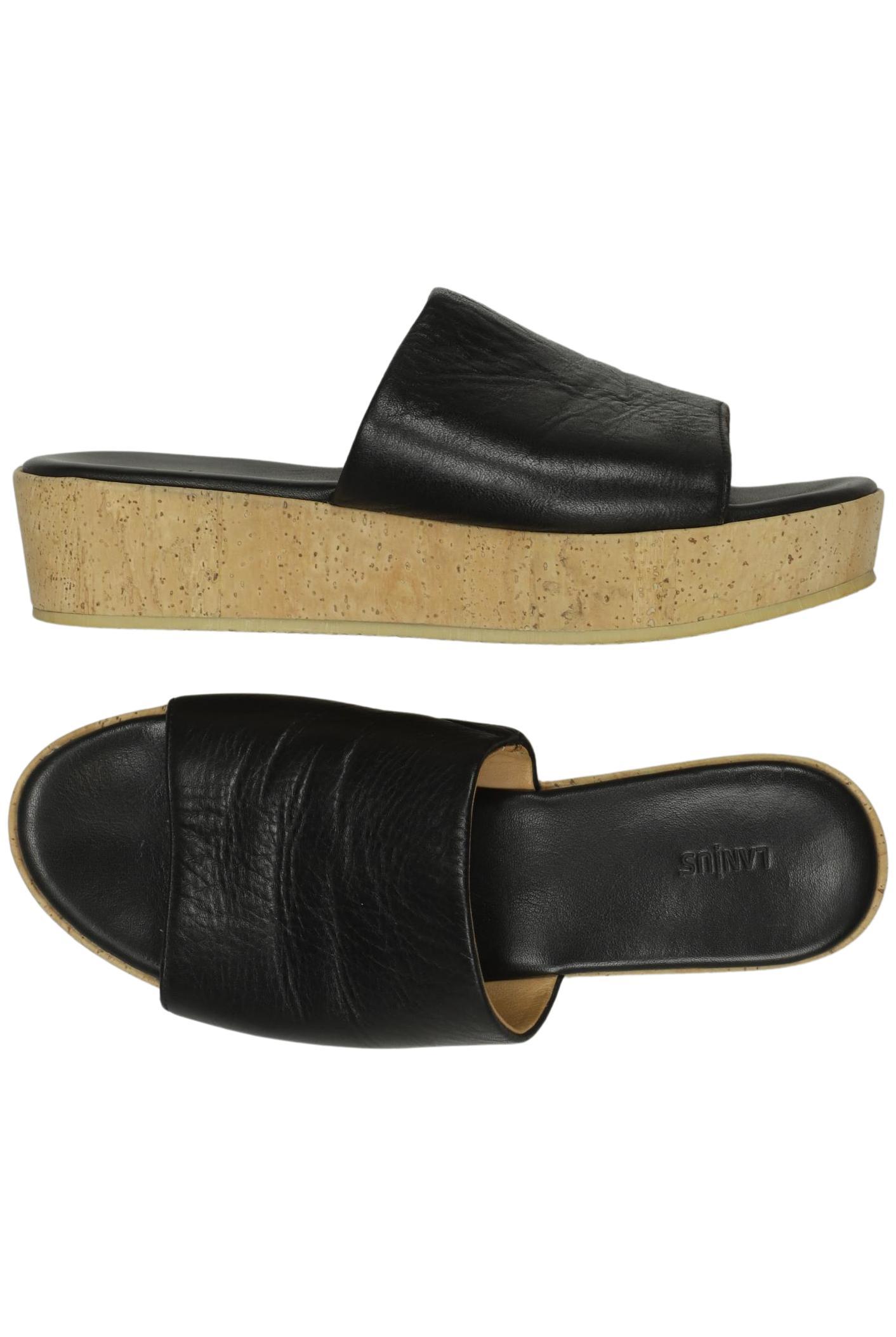 

Lanius Damen Sandale, schwarz, Gr. 38