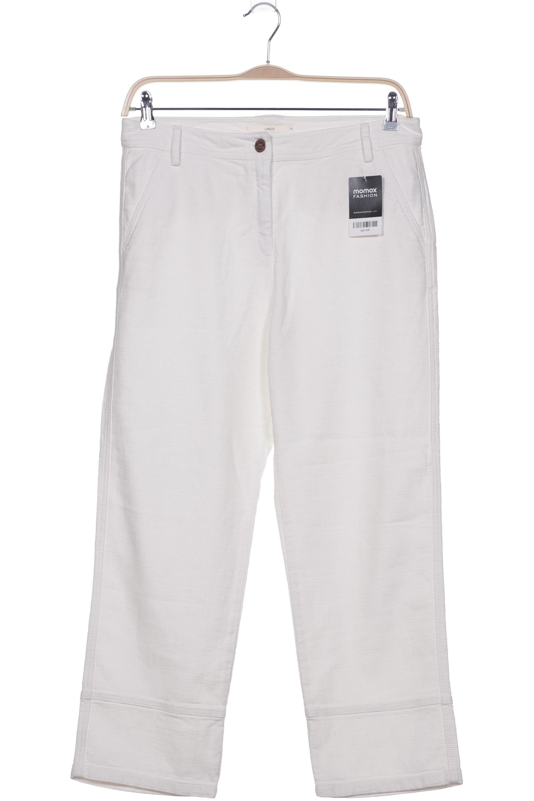 

Lanius Damen Stoffhose, weiß, Gr. 40
