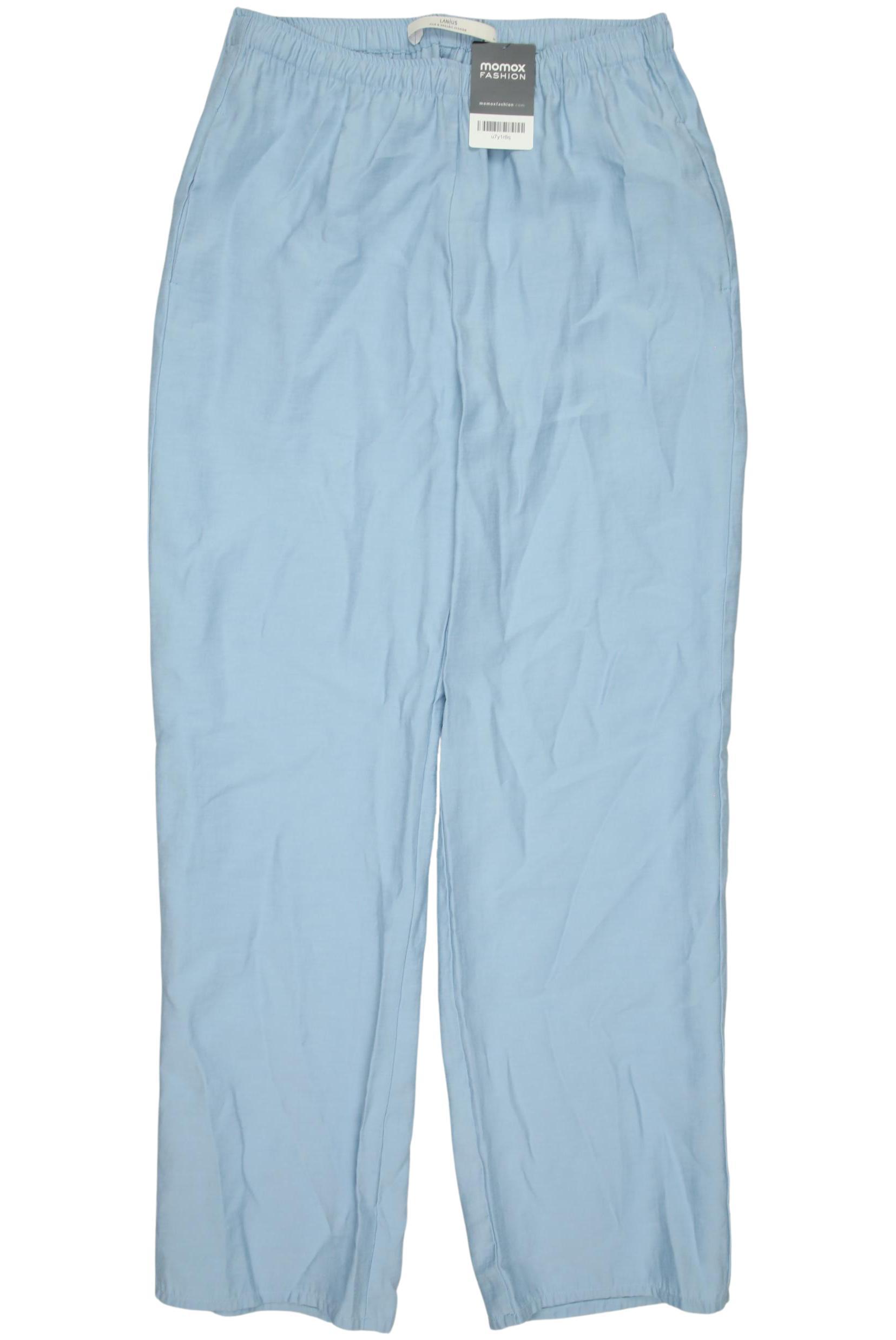 Thumbnail - Lanius Damen Stoffhose, hellblau, Gr. 34