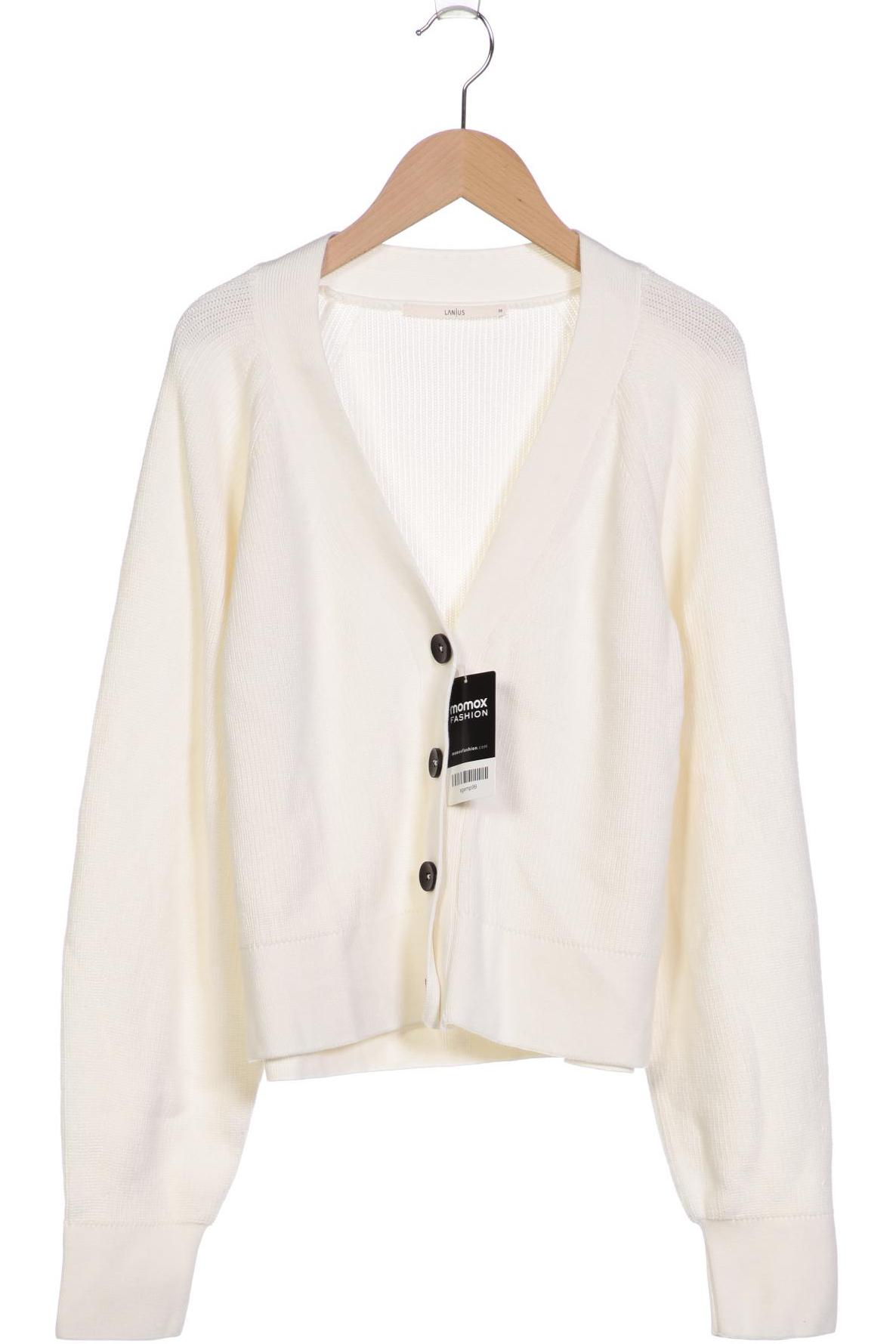 

Lanius Damen Strickjacke, weiß, Gr. 38