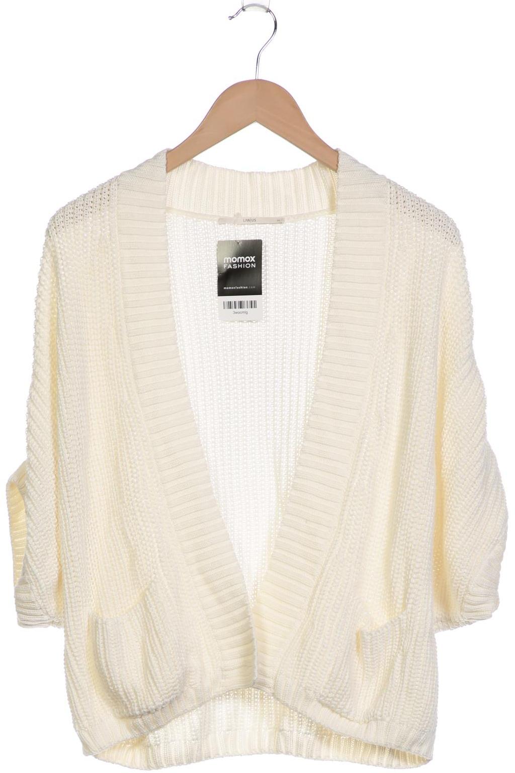 

Lanius Damen Strickjacke, weiß, Gr. 34