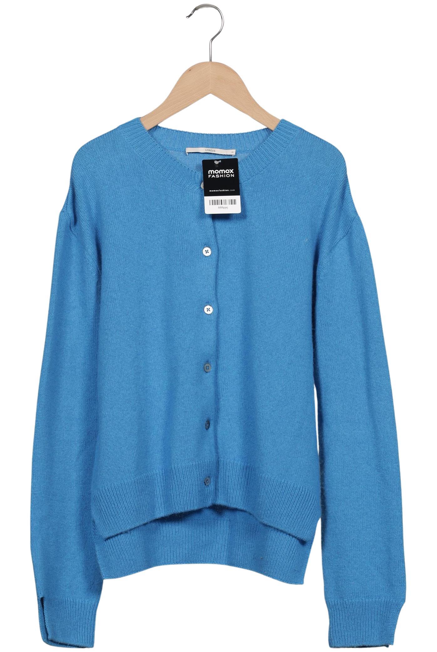 

Lanius Damen Strickjacke, blau, Gr. 38