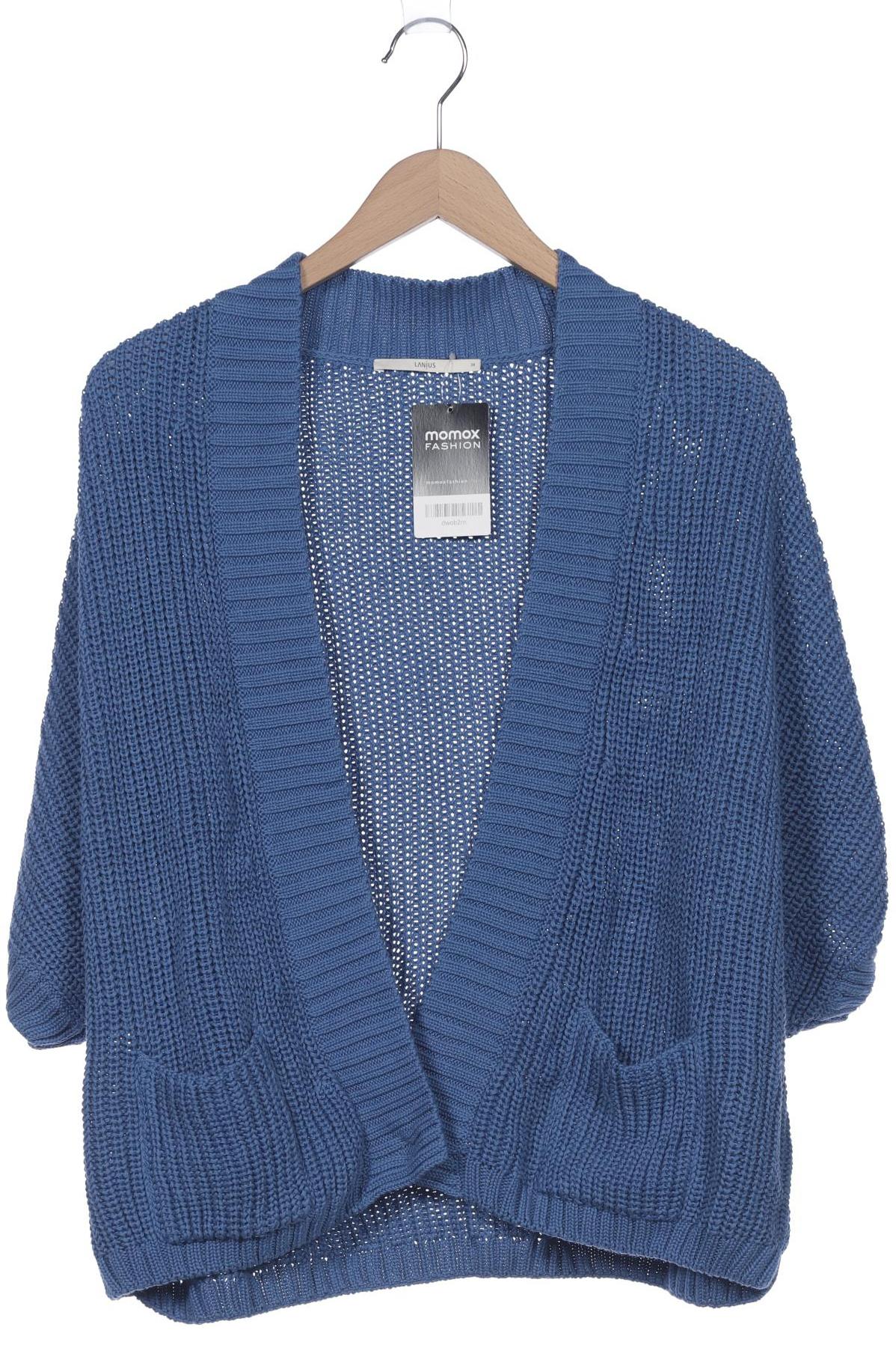 

Lanius Damen Strickjacke, blau, Gr. 38