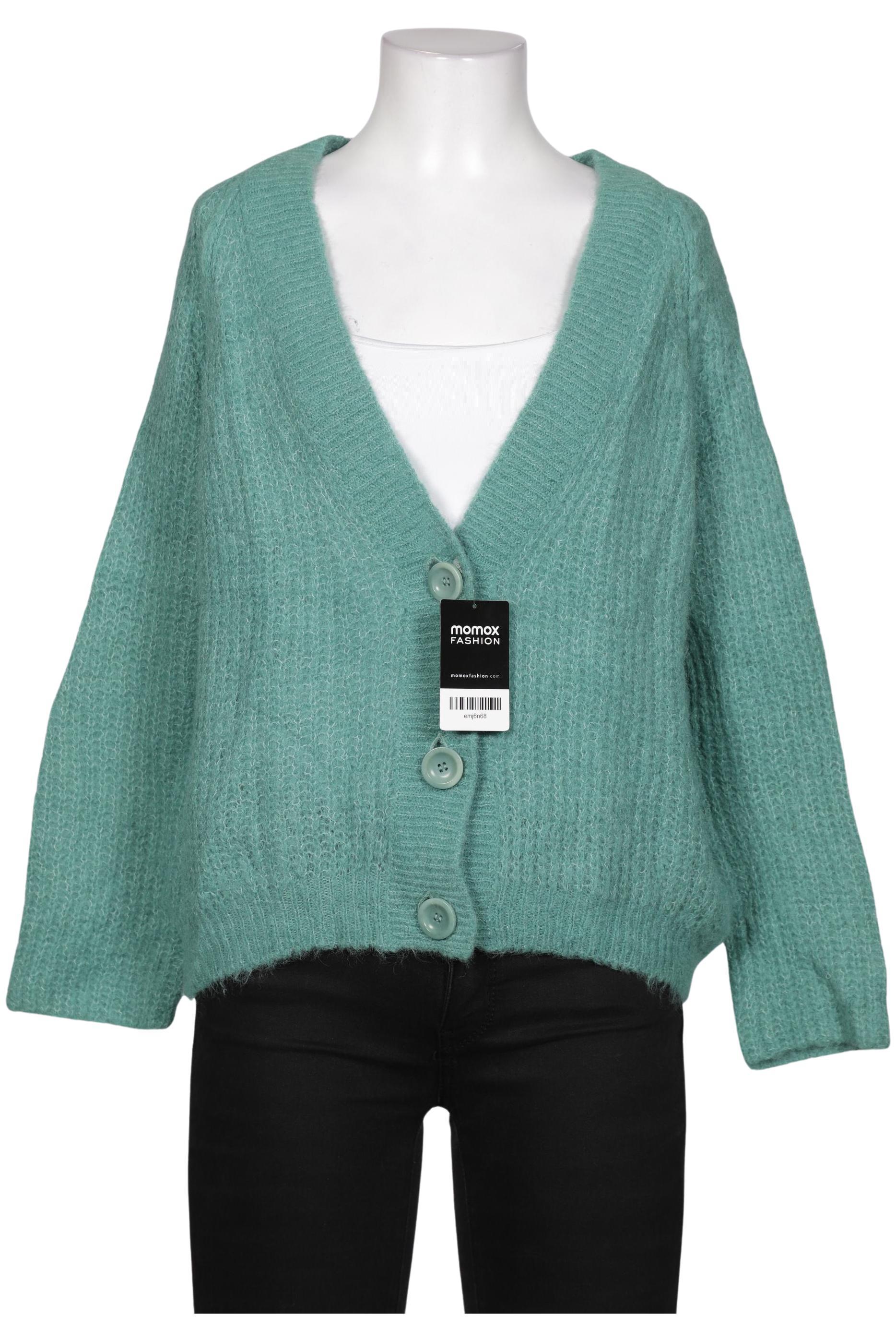 

Lanius Damen Strickjacke, türkis, Gr. 36