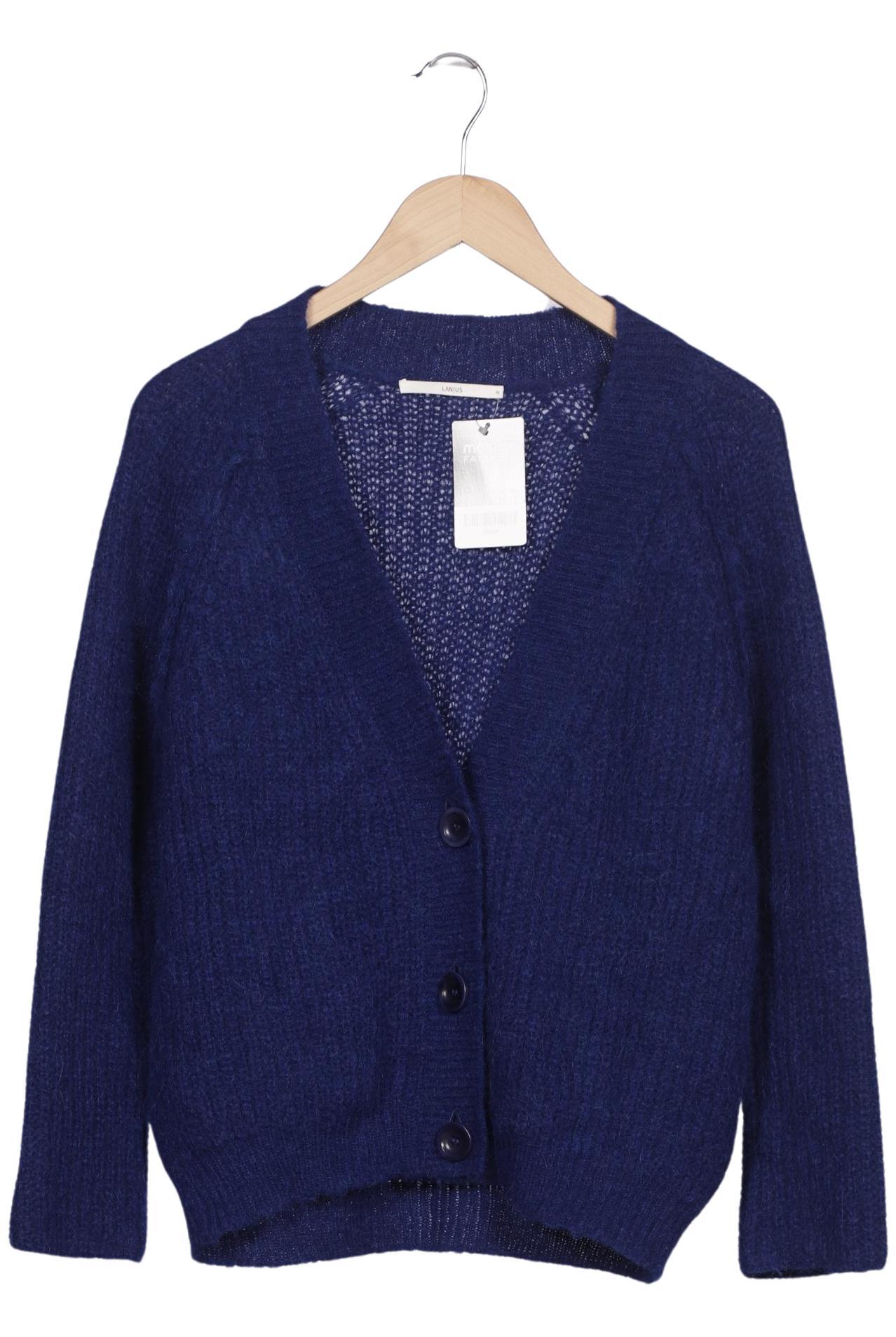 

Lanius Damen Strickjacke, marineblau, Gr. 36