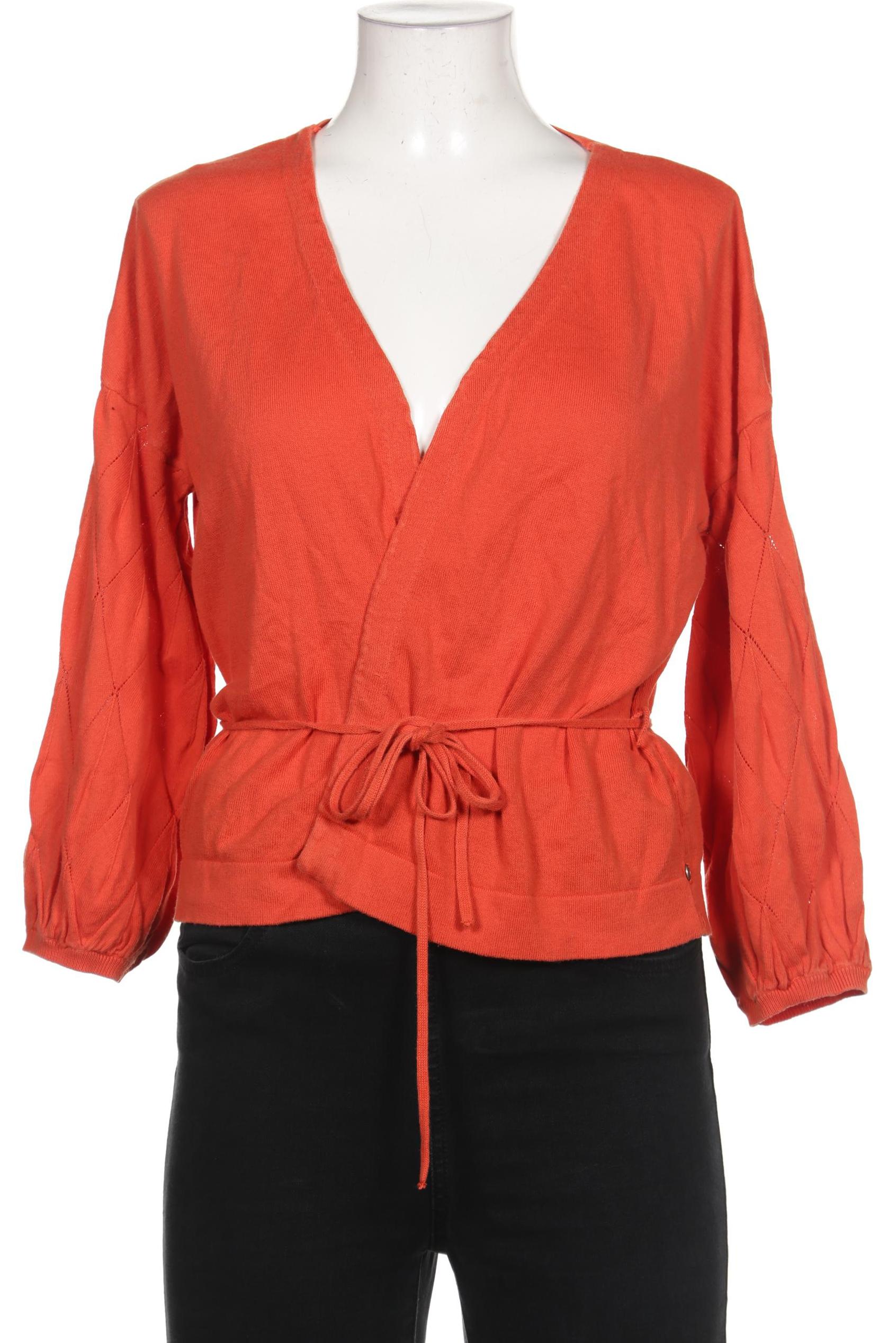 

Lanius Damen Strickjacke, orange, Gr. 38