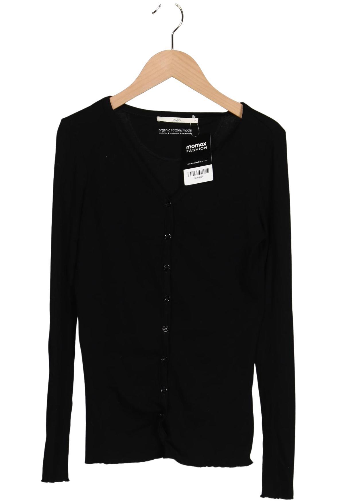 

Lanius Damen Strickjacke, schwarz, Gr. 34