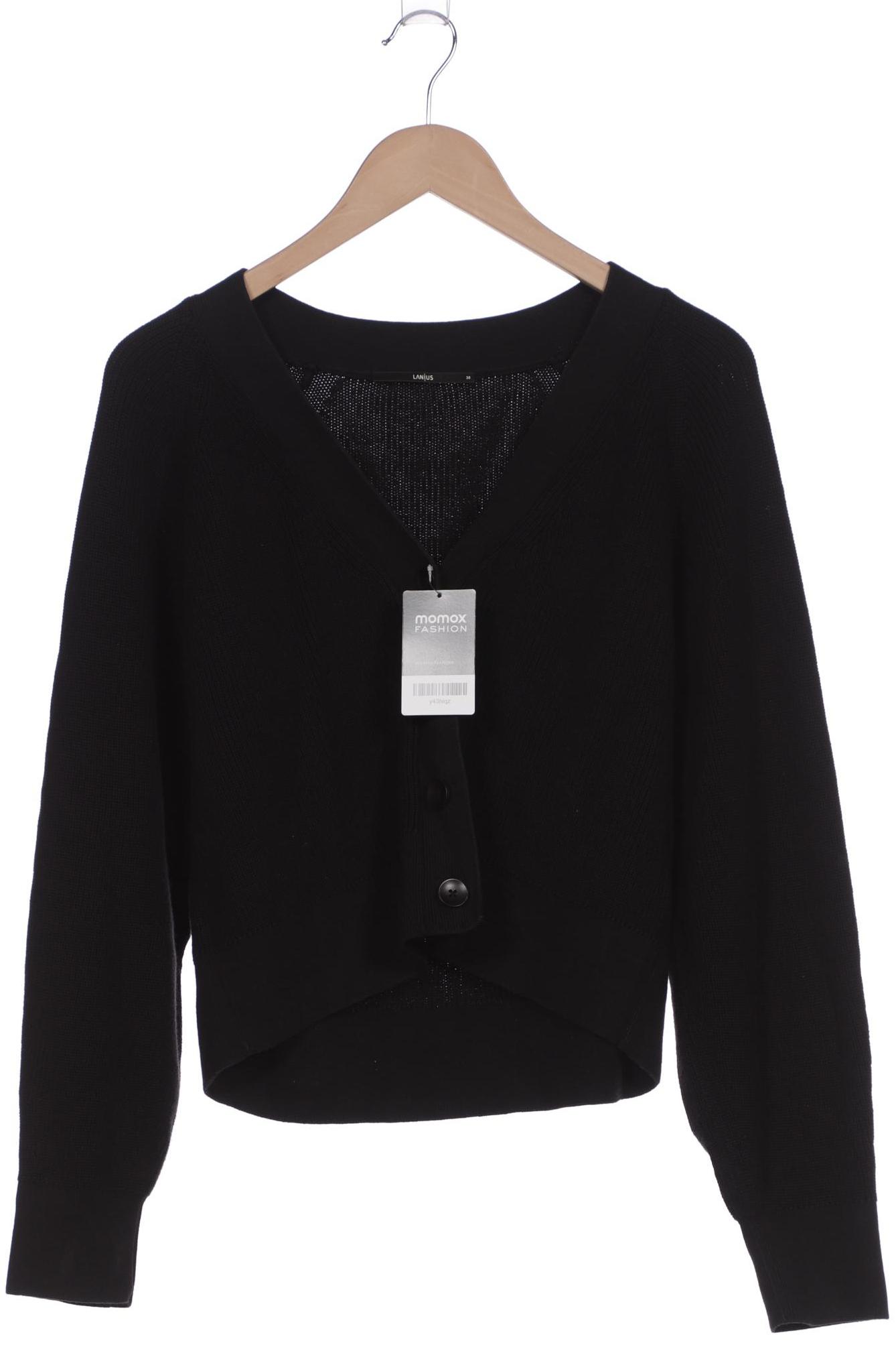 

Lanius Damen Strickjacke, schwarz, Gr. 38