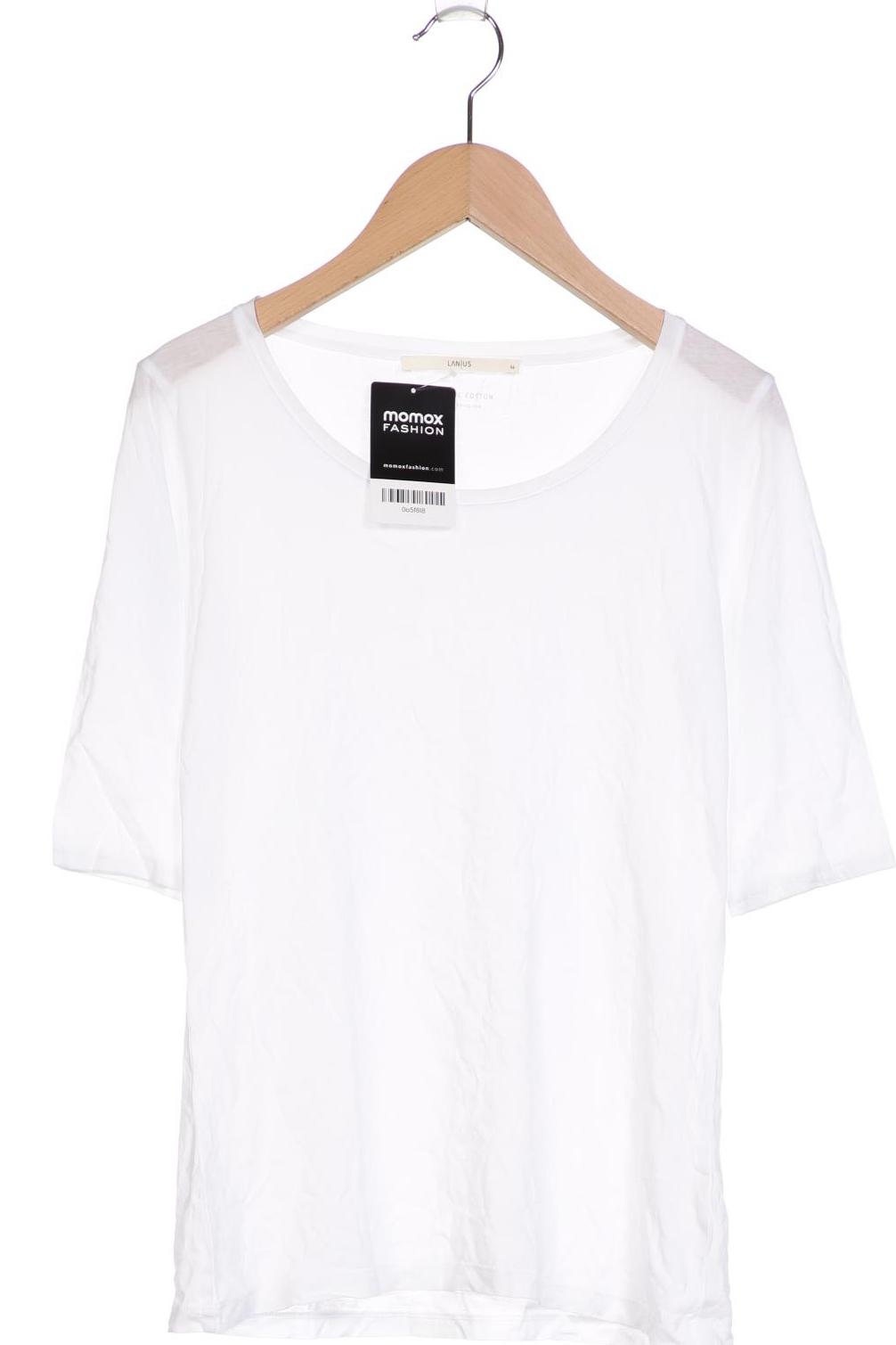 

Lanius Damen T-Shirt, weiß, Gr. 36