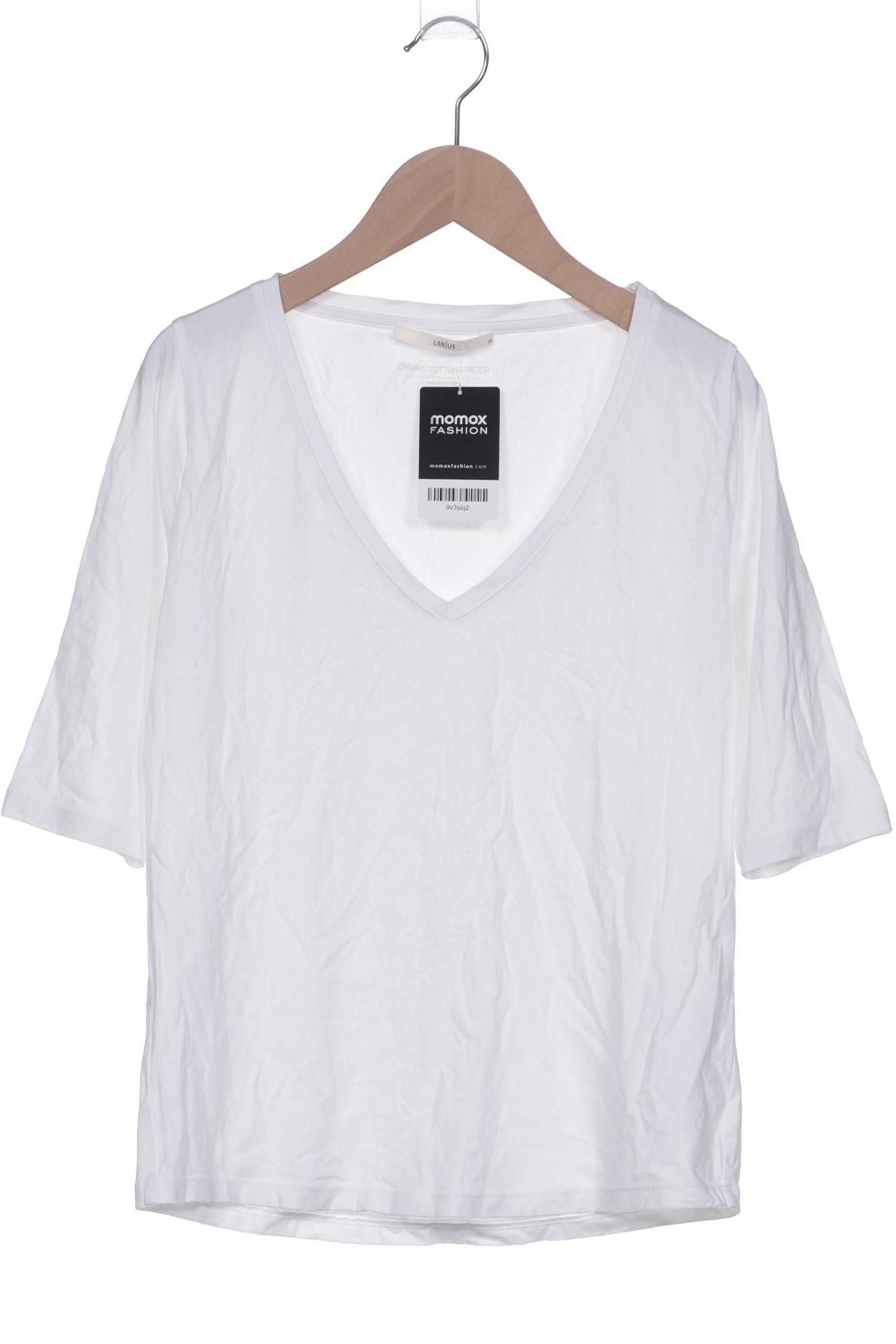 

Lanius Damen T-Shirt, weiß, Gr. 40