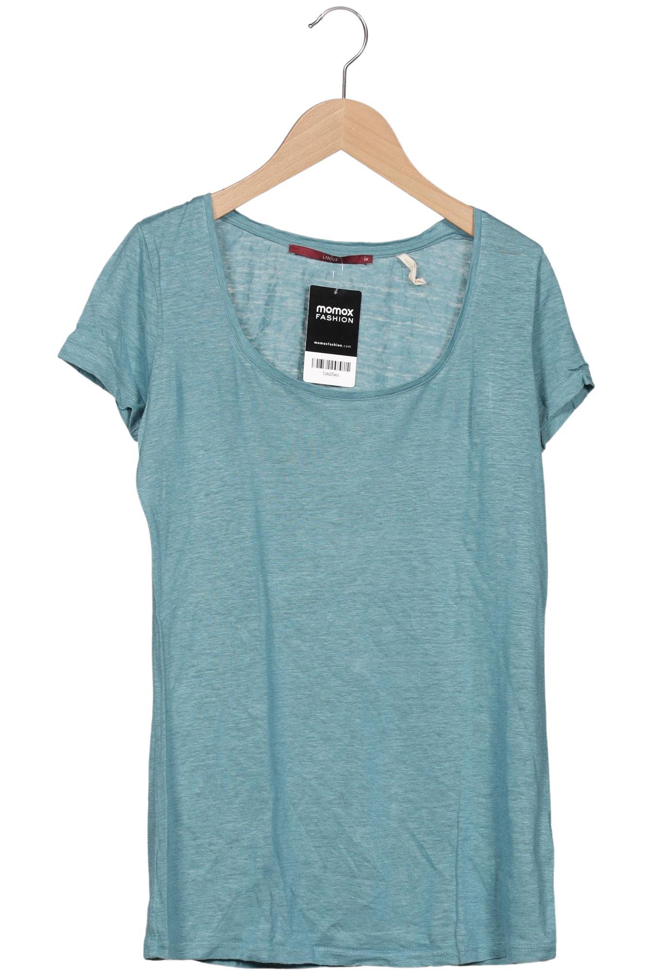

Lanius Damen T-Shirt, türkis, Gr. 38