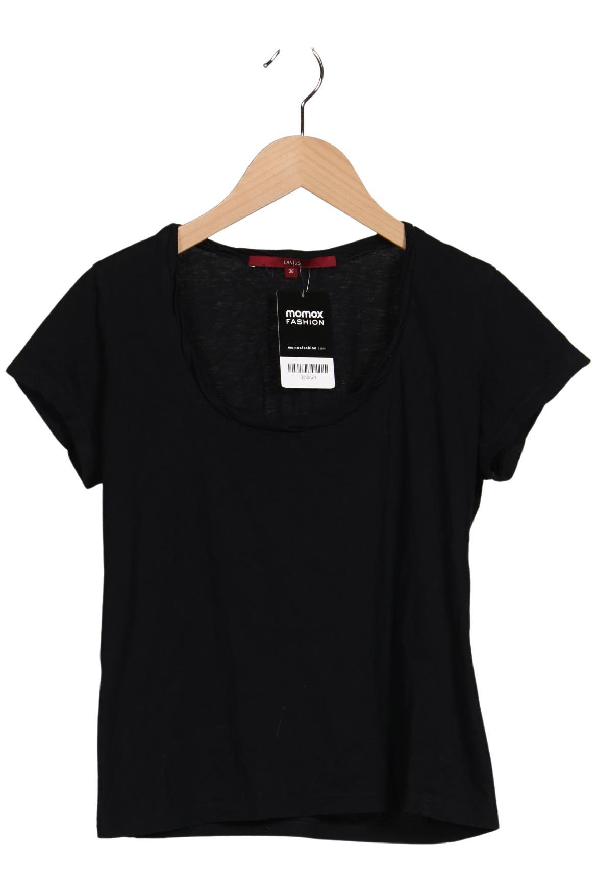 

Lanius Damen T-Shirt, schwarz, Gr. 36
