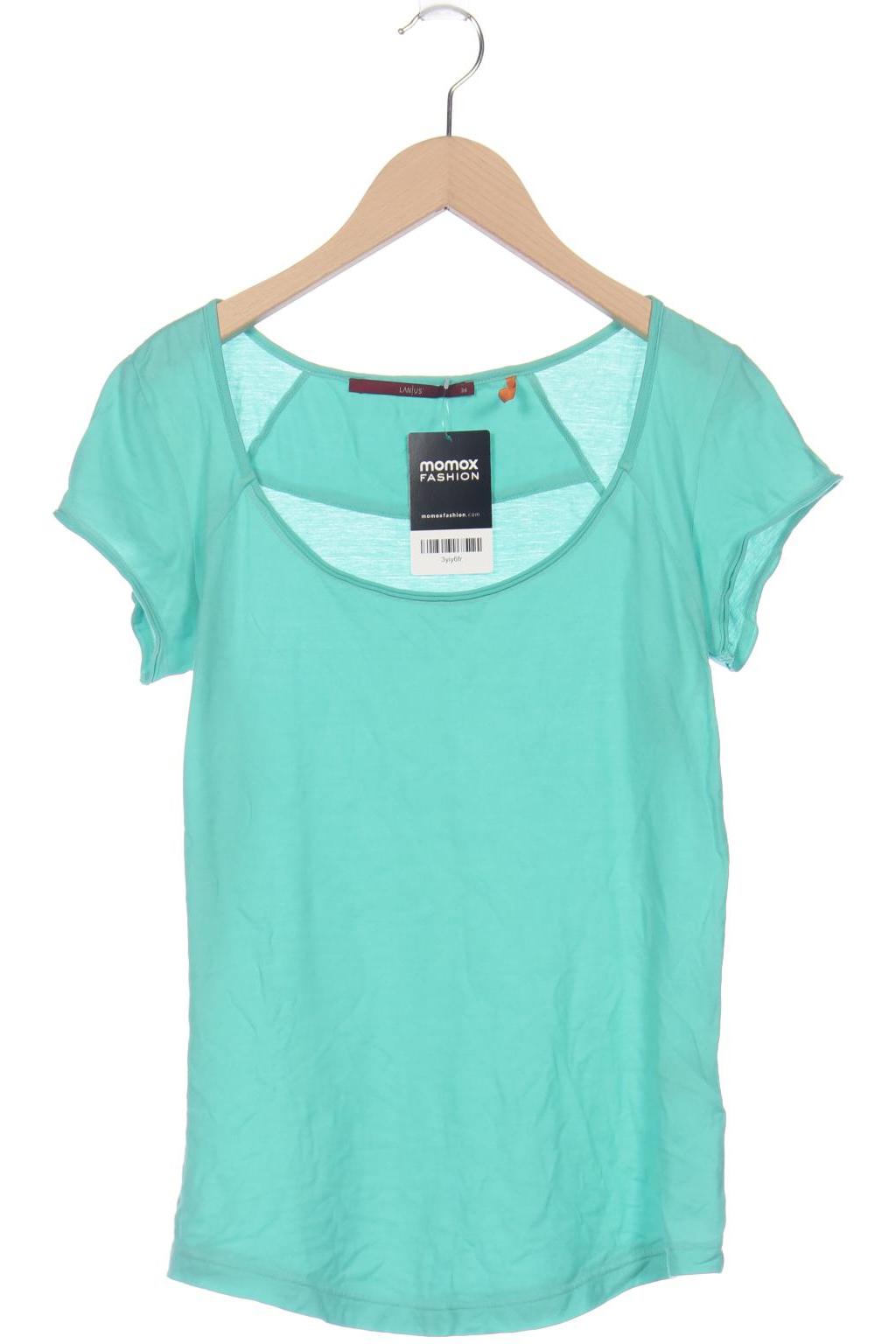 

Lanius Damen T-Shirt, türkis, Gr. 36