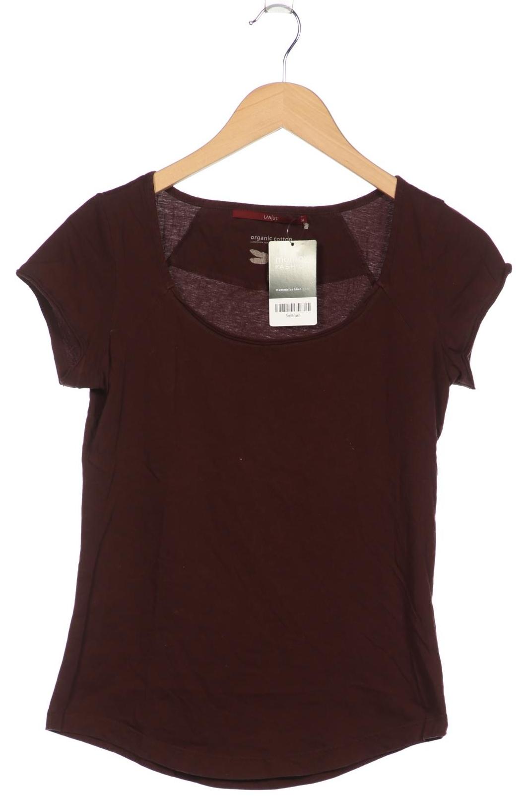 

Lanius Damen T-Shirt, bordeaux, Gr. 36