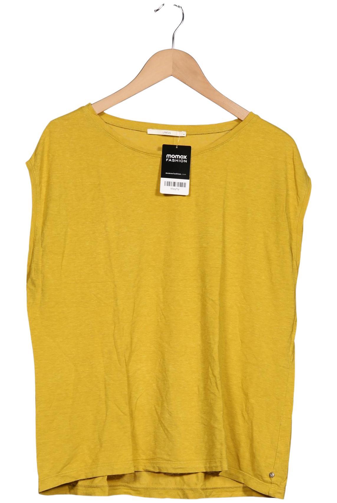 

Lanius Damen T-Shirt, gelb, Gr. 44