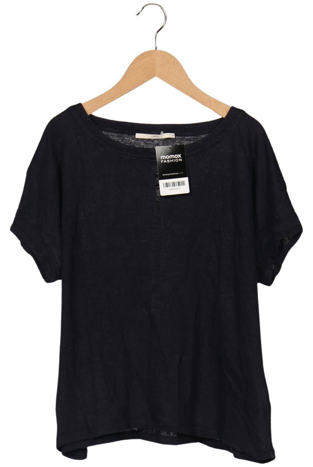 

Lanius Damen T-Shirt, marineblau, Gr. 40