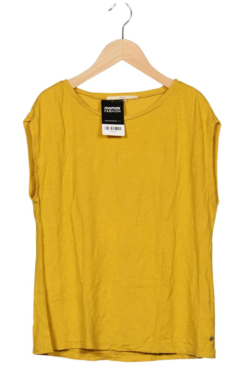 

Lanius Damen T-Shirt, gelb, Gr. 36