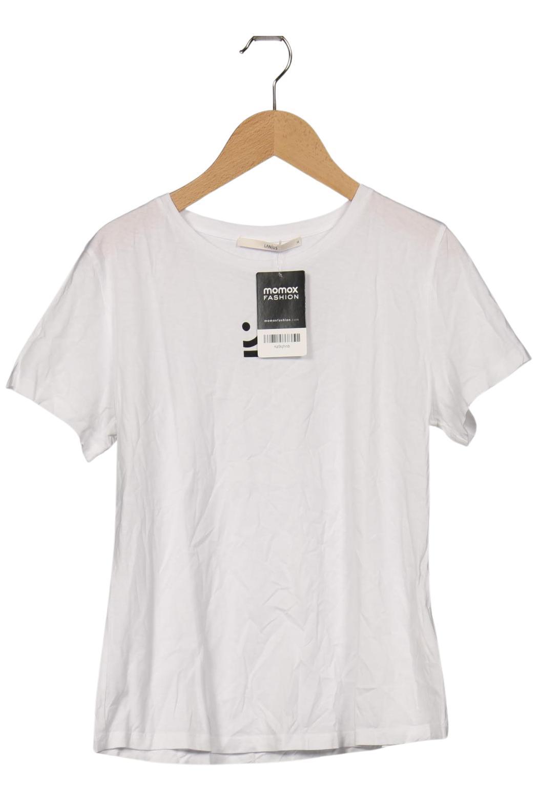 

Lanius Damen T-Shirt, weiß, Gr. 38