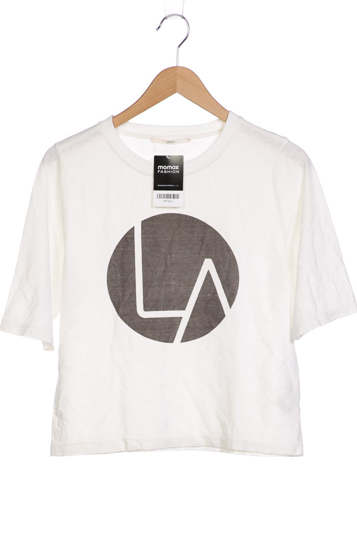 

Lanius Damen T-Shirt, weiß, Gr. 36