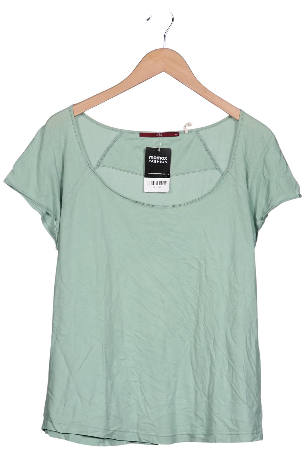 

Lanius Damen T-Shirt, hellgrün, Gr. 44