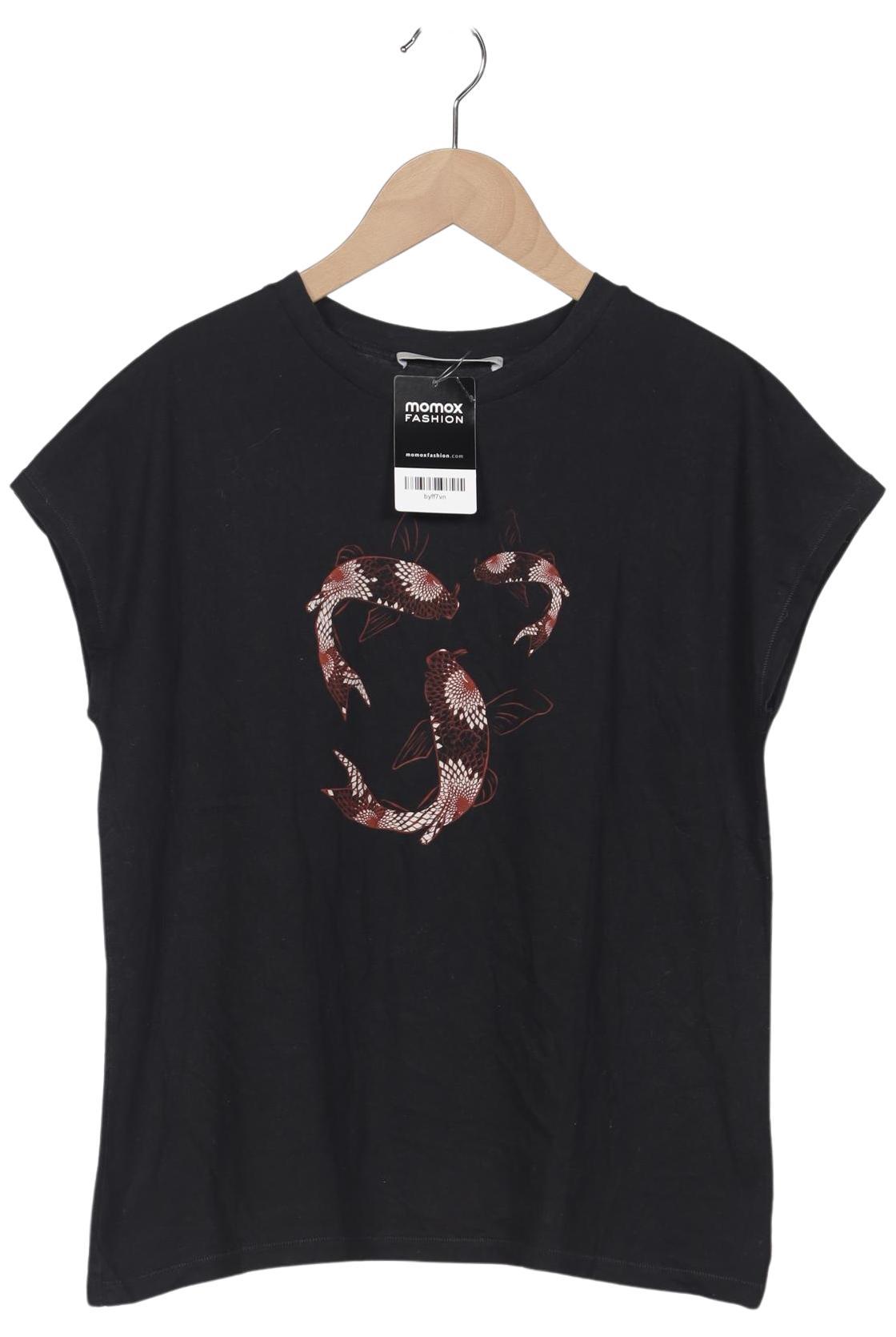 

Lanius Damen T-Shirt, schwarz, Gr. 34