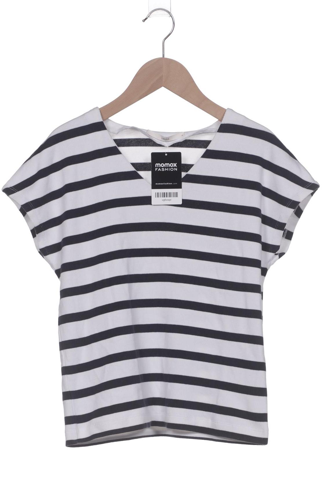 

Lanius Damen T-Shirt, weiß, Gr. 34