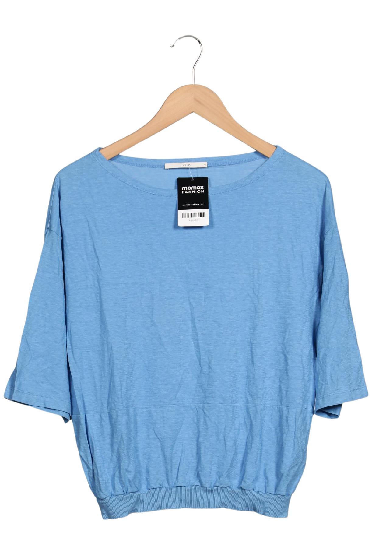 

Lanius Damen T-Shirt, hellblau, Gr. 40