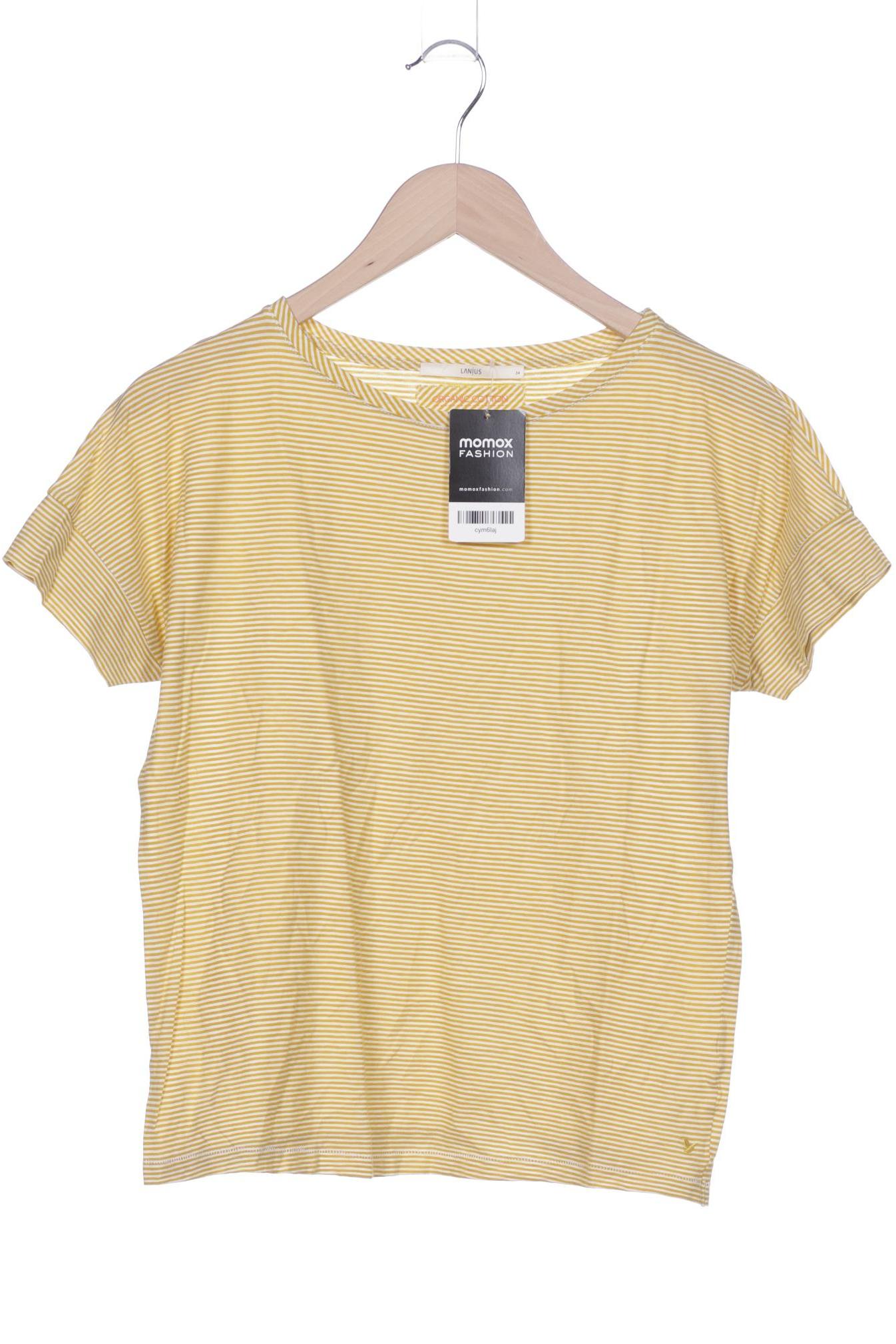 

Lanius Damen T-Shirt, gelb, Gr. 34
