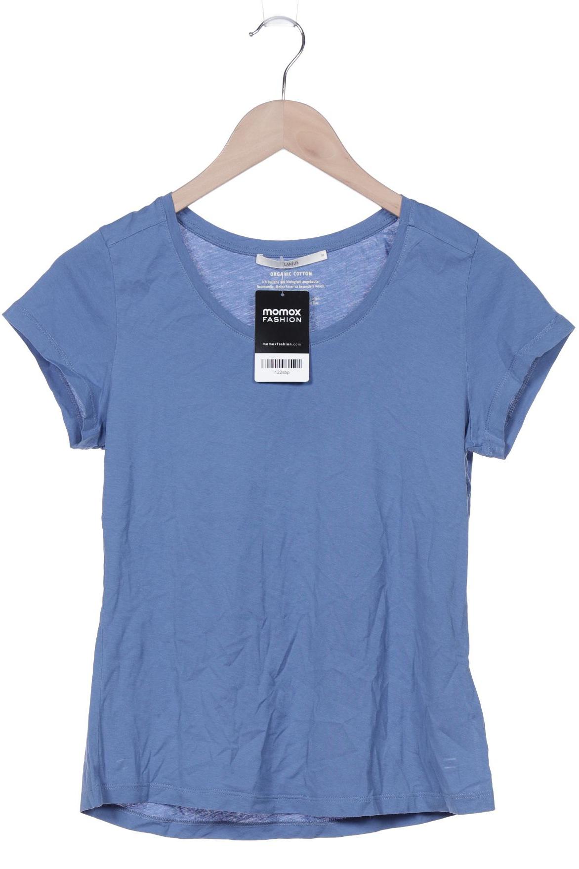 

Lanius Damen T-Shirt, blau, Gr. 36
