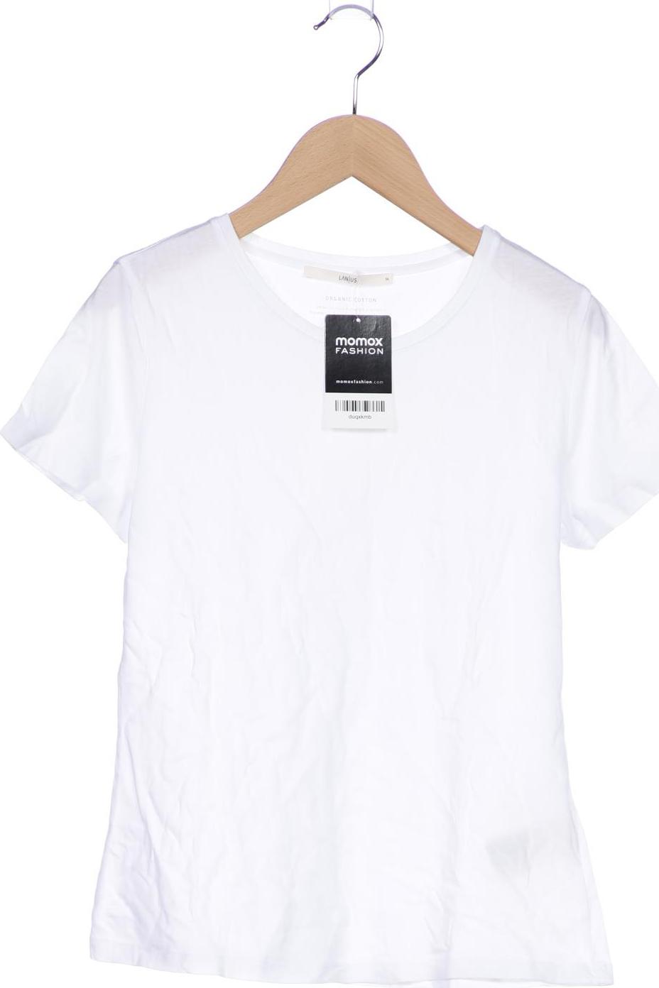 

Lanius Damen T-Shirt, weiß, Gr. 36