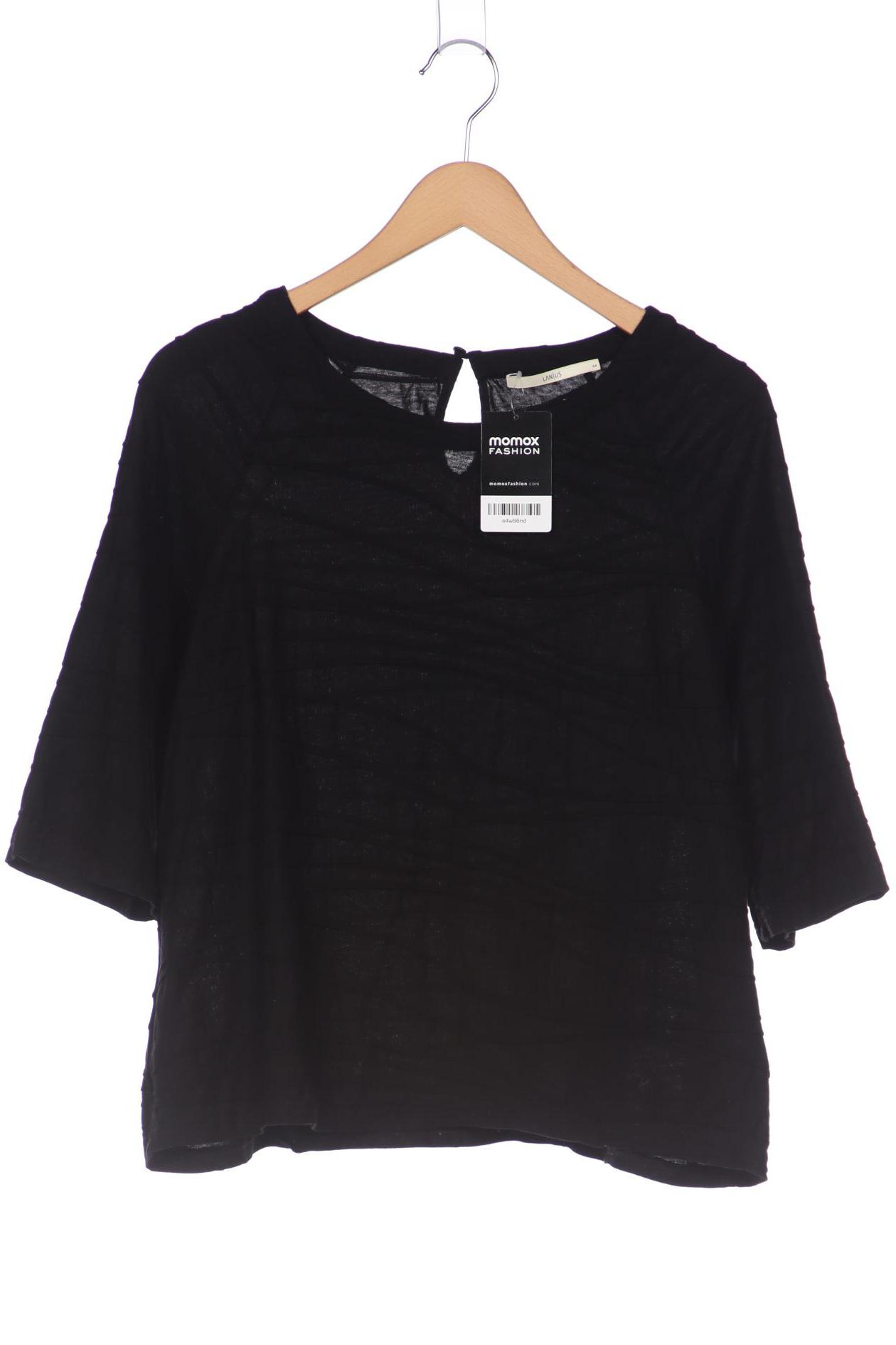 

Lanius Damen T-Shirt, schwarz, Gr. 44
