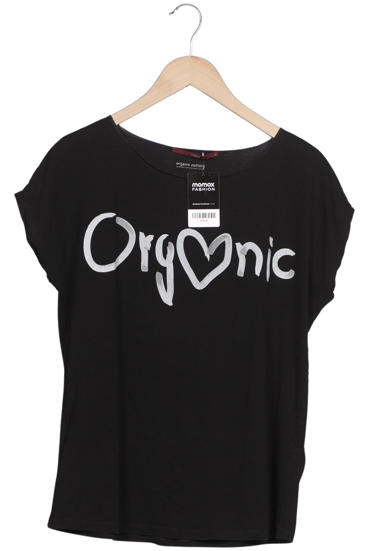 

Lanius Damen T-Shirt, schwarz, Gr. 36
