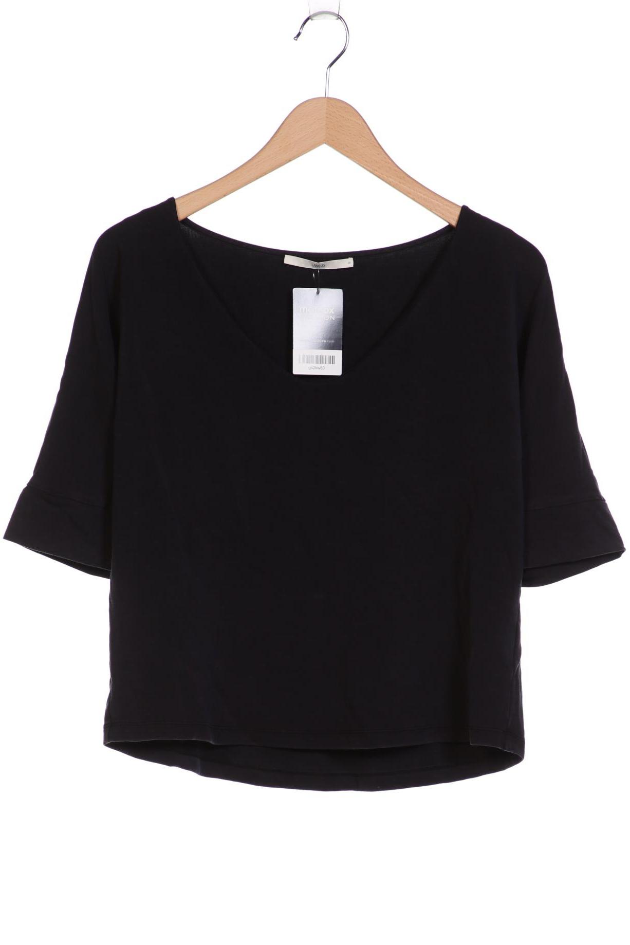 

Lanius Damen T-Shirt, marineblau, Gr. 38
