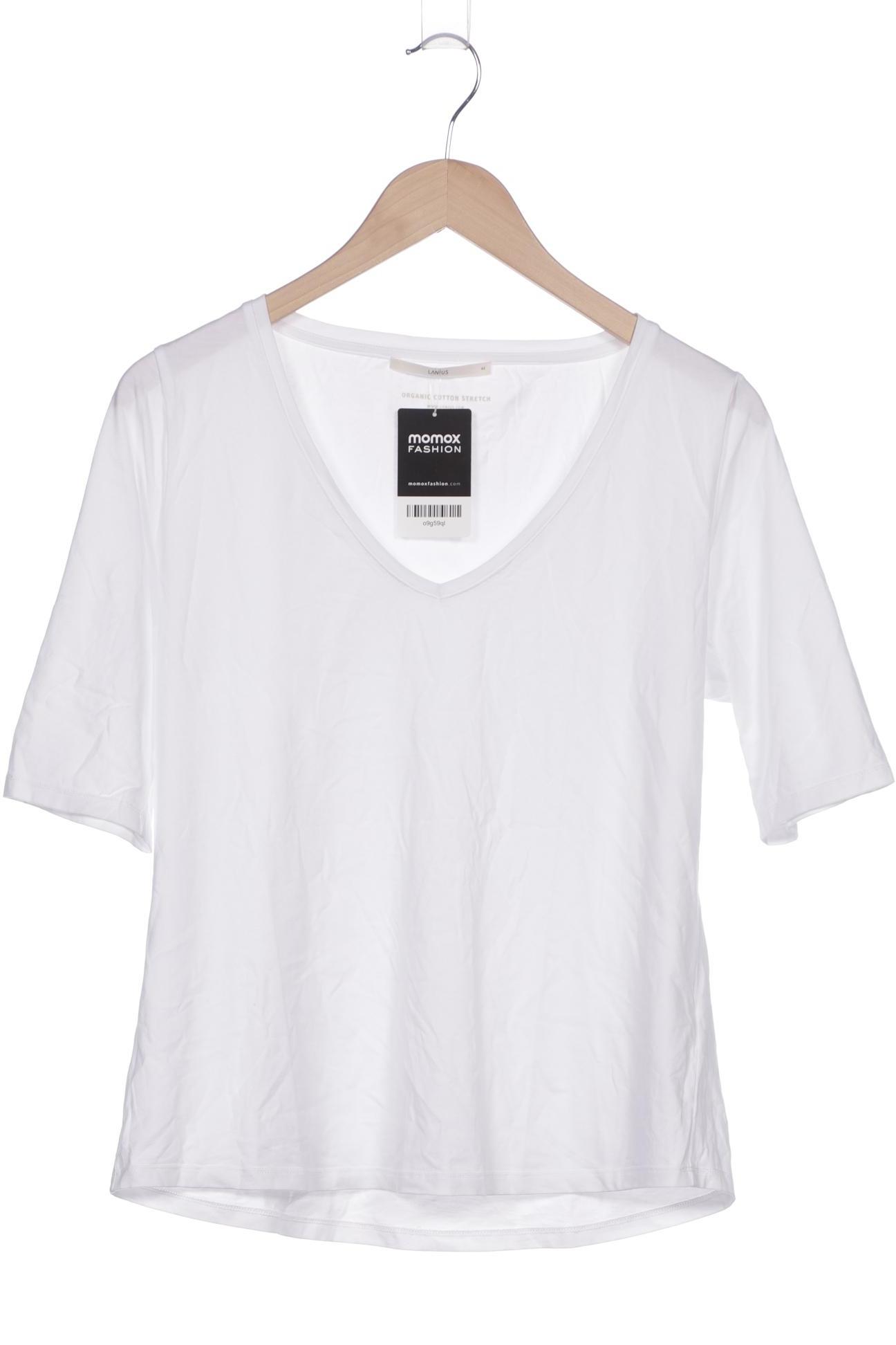 

Lanius Damen T-Shirt, weiß, Gr. 44