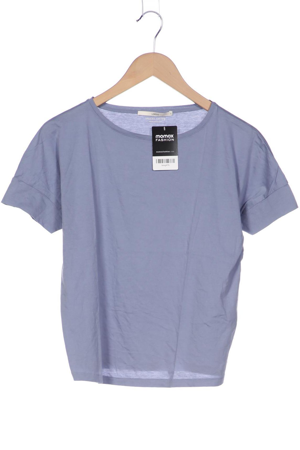 

Lanius Damen T-Shirt, blau, Gr. 36
