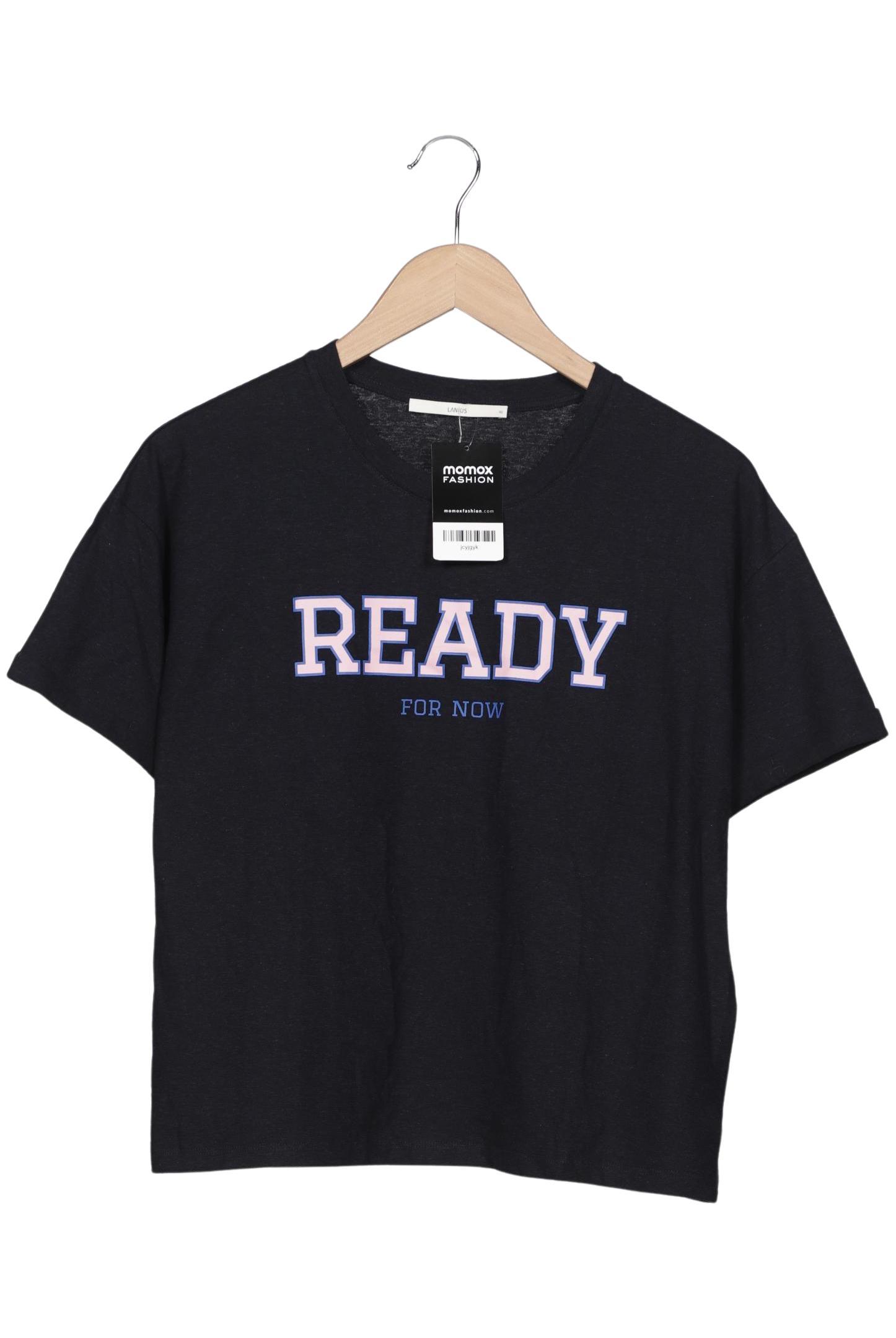 

Lanius Damen T-Shirt, marineblau, Gr. 40